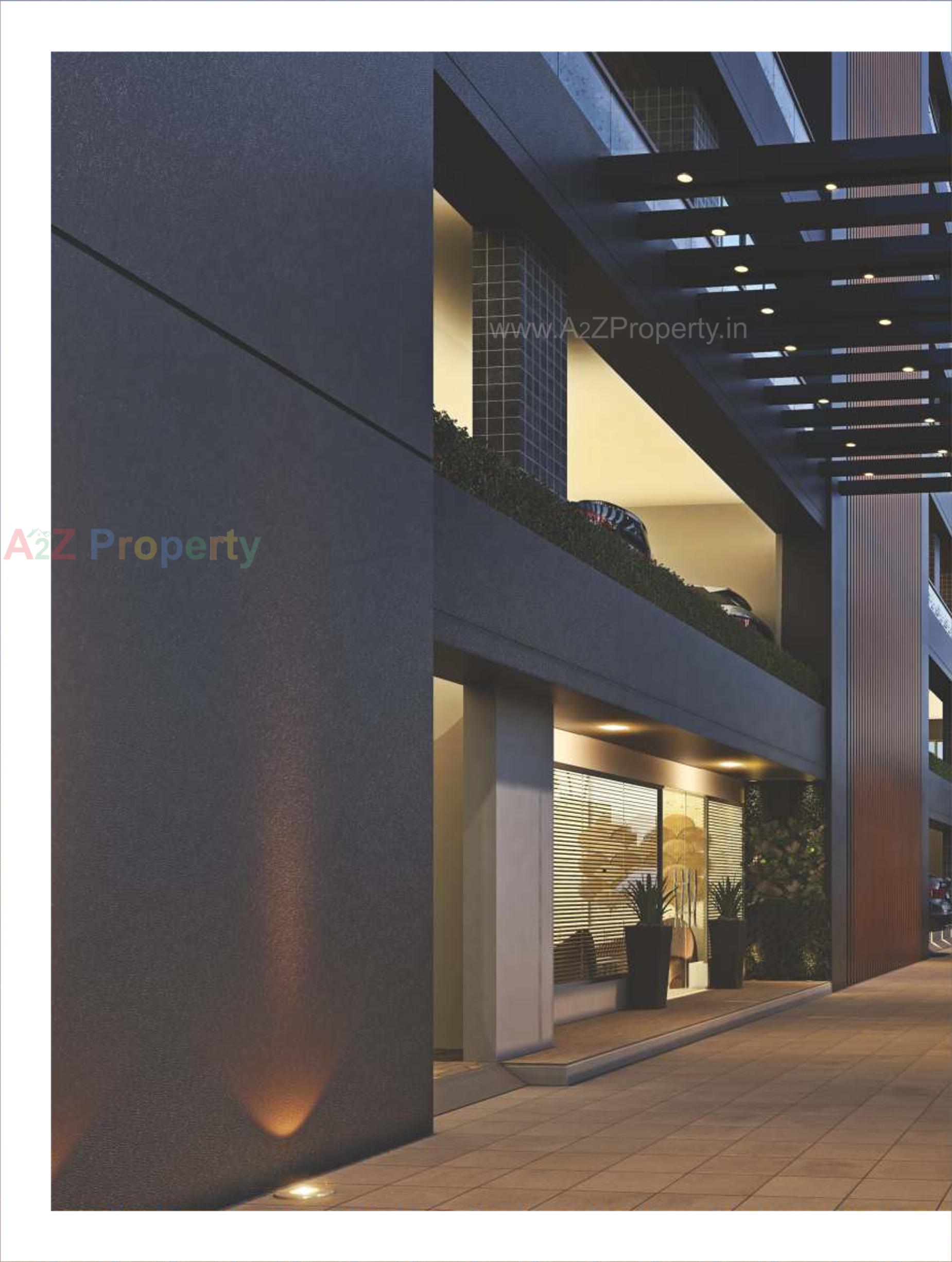 3D Elevation of real estate project Shivam Heights located at Ved, Surat, Gujarat