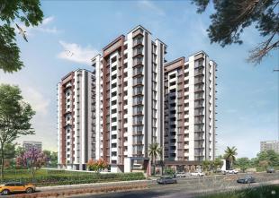 Elevation of real estate project Shivant Antara located at Sarthana, Surat, Gujarat
