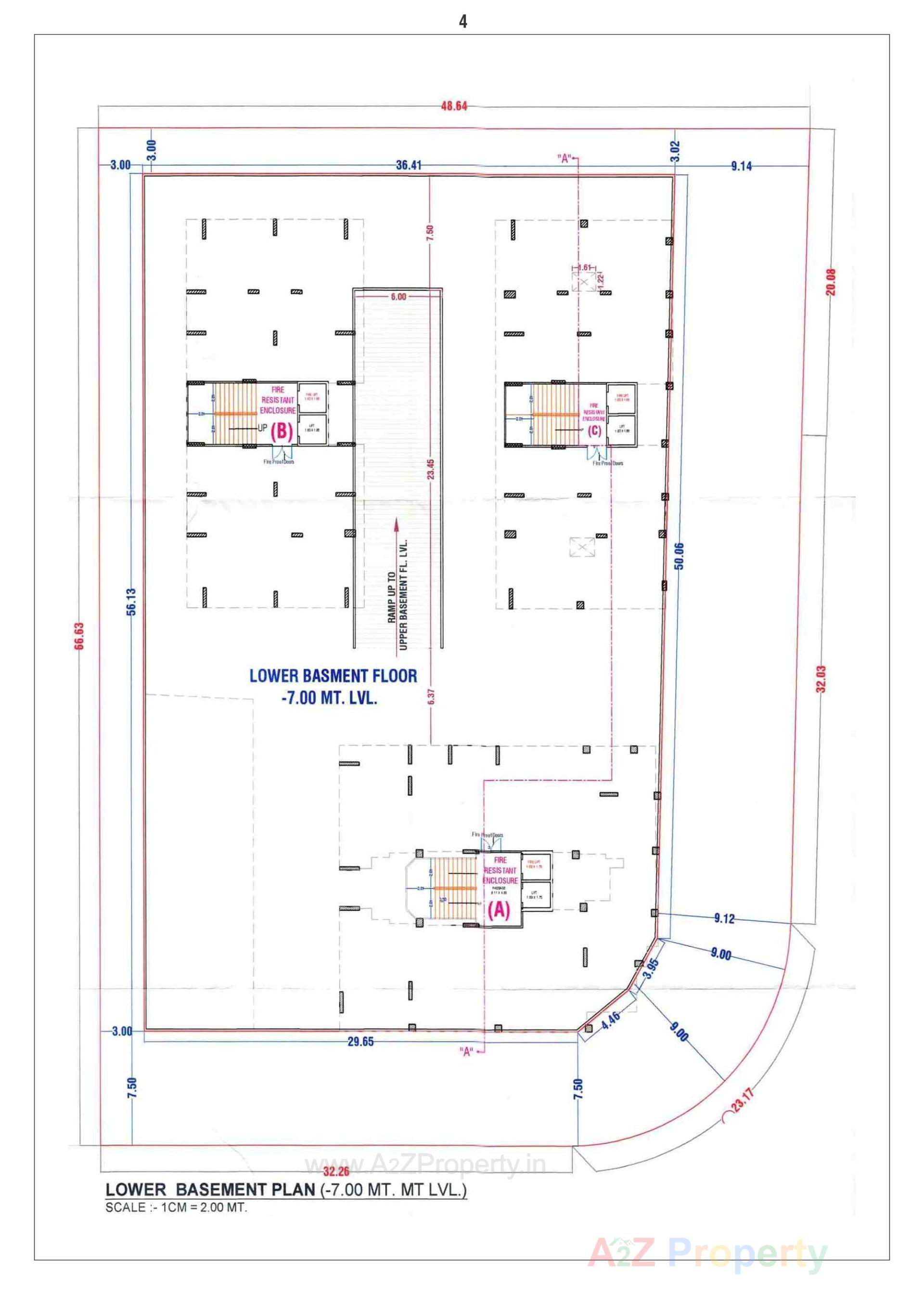 Layout of real estate project Shivant Icon located at Sarthana, Surat, Gujarat