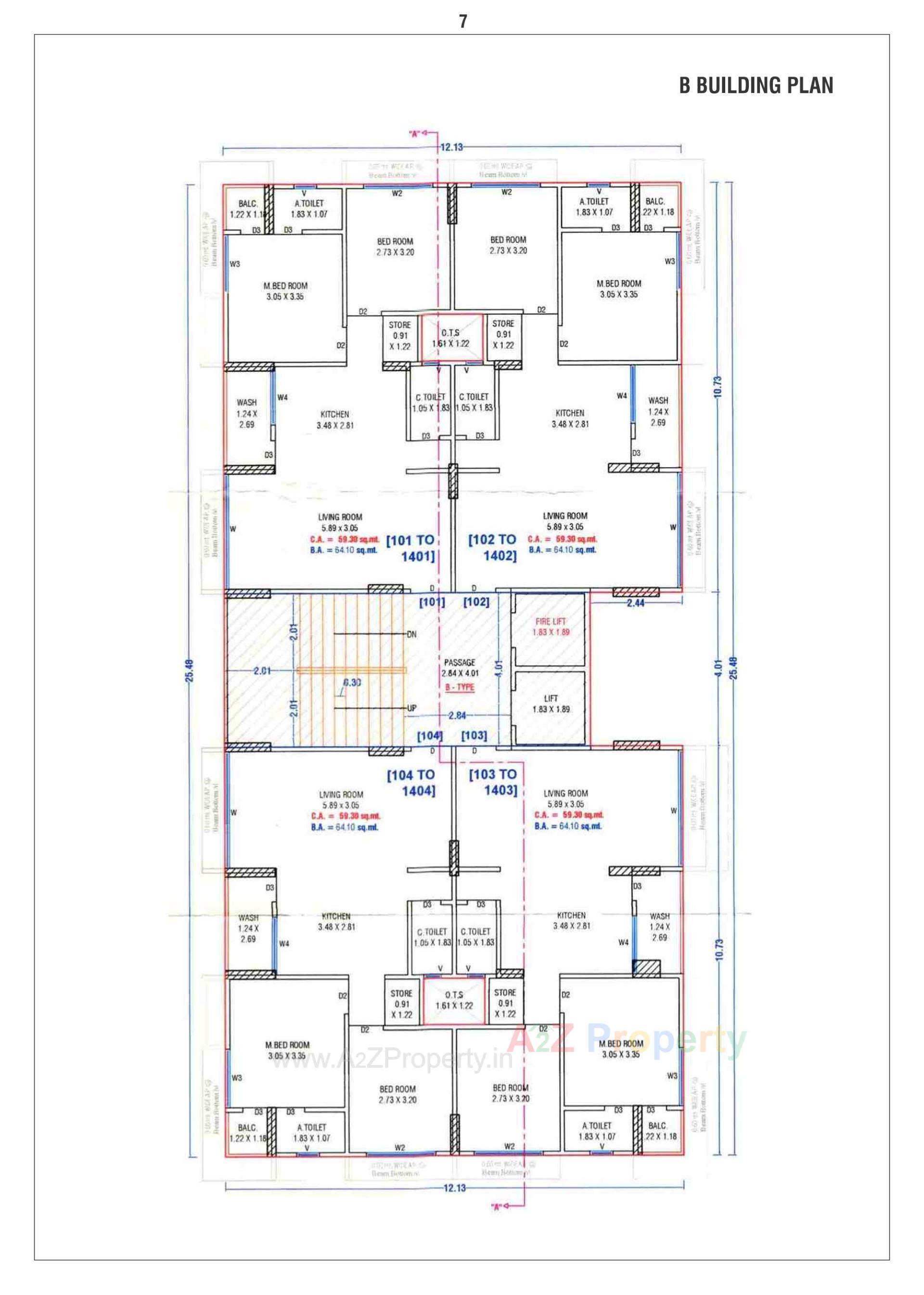 Layout of real estate project Shivant Icon located at Sarthana, Surat, Gujarat