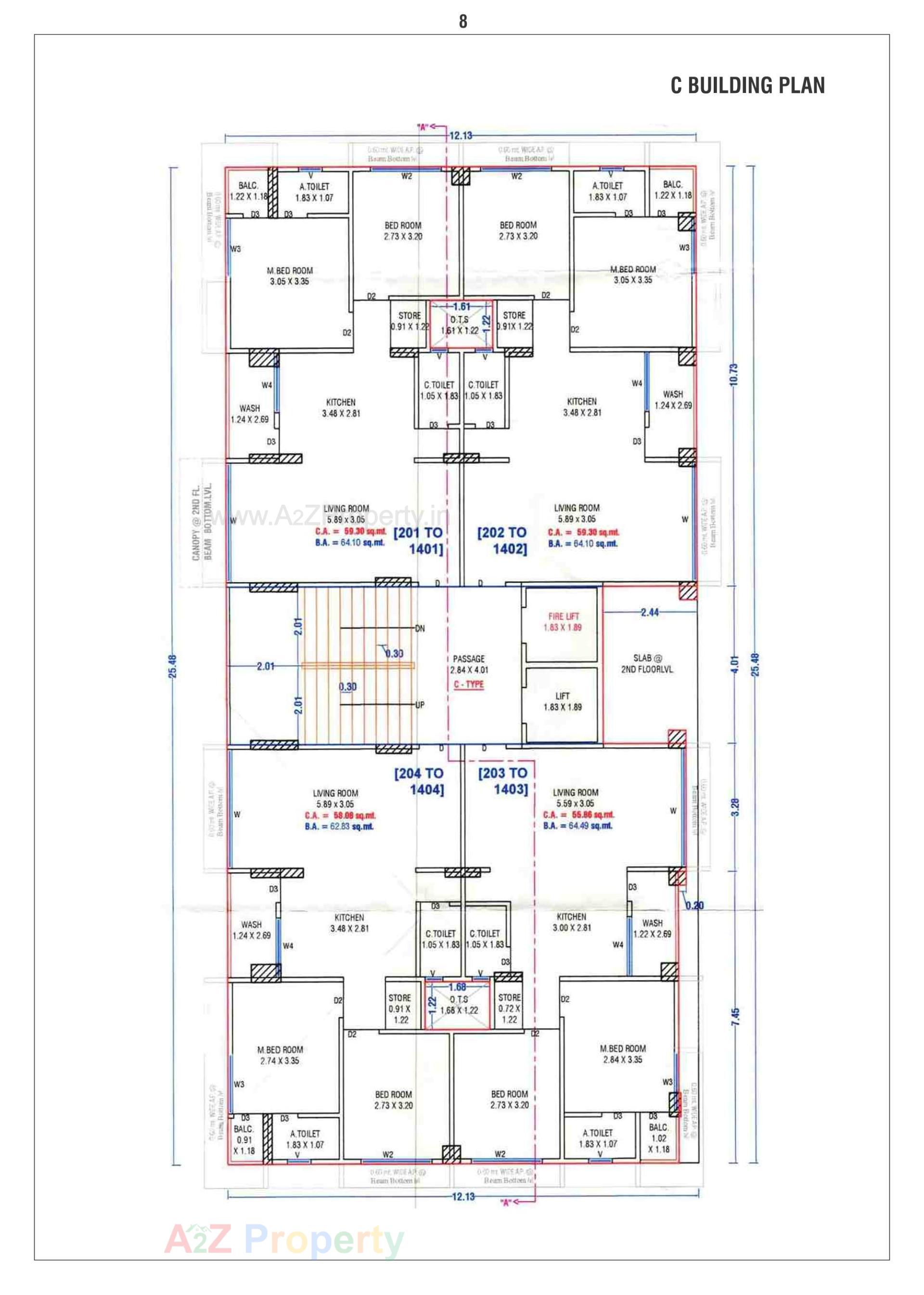 Layout of real estate project Shivant Icon located at Sarthana, Surat, Gujarat