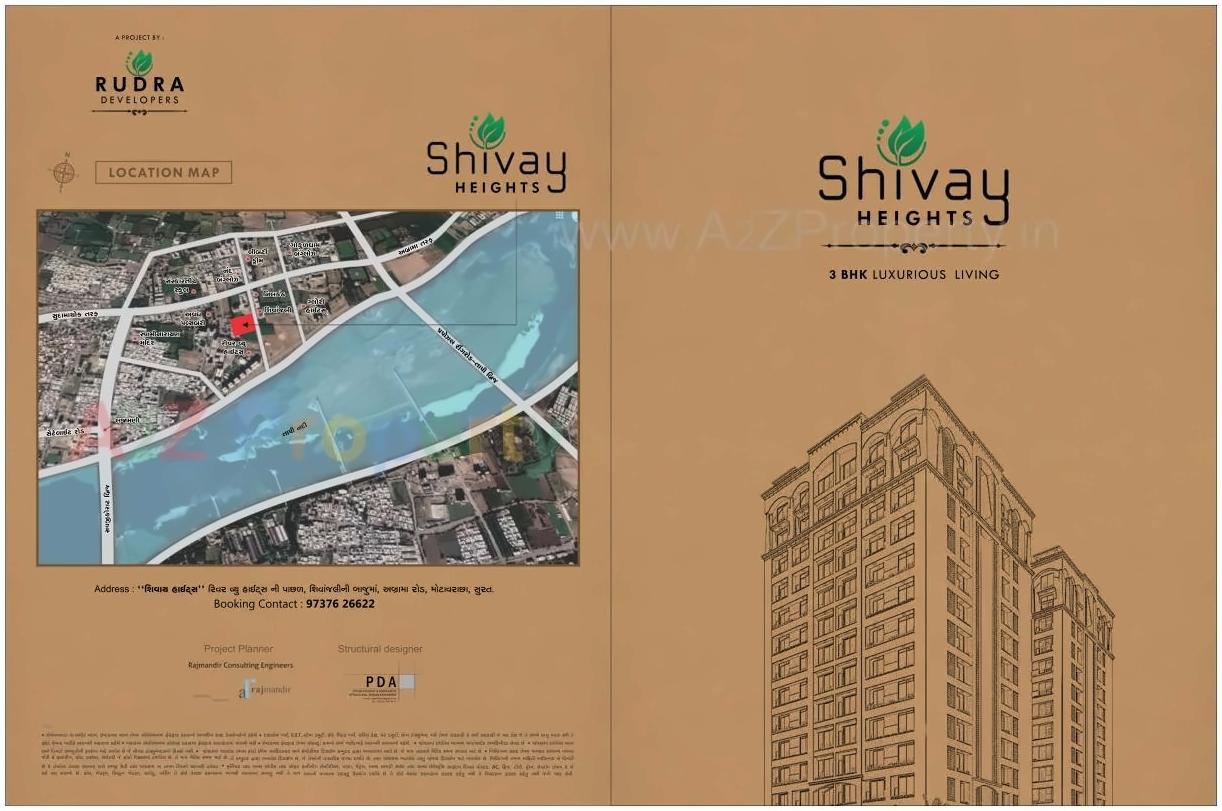  of real estate project Shivay Heights located at Mota, Surat, Gujarat