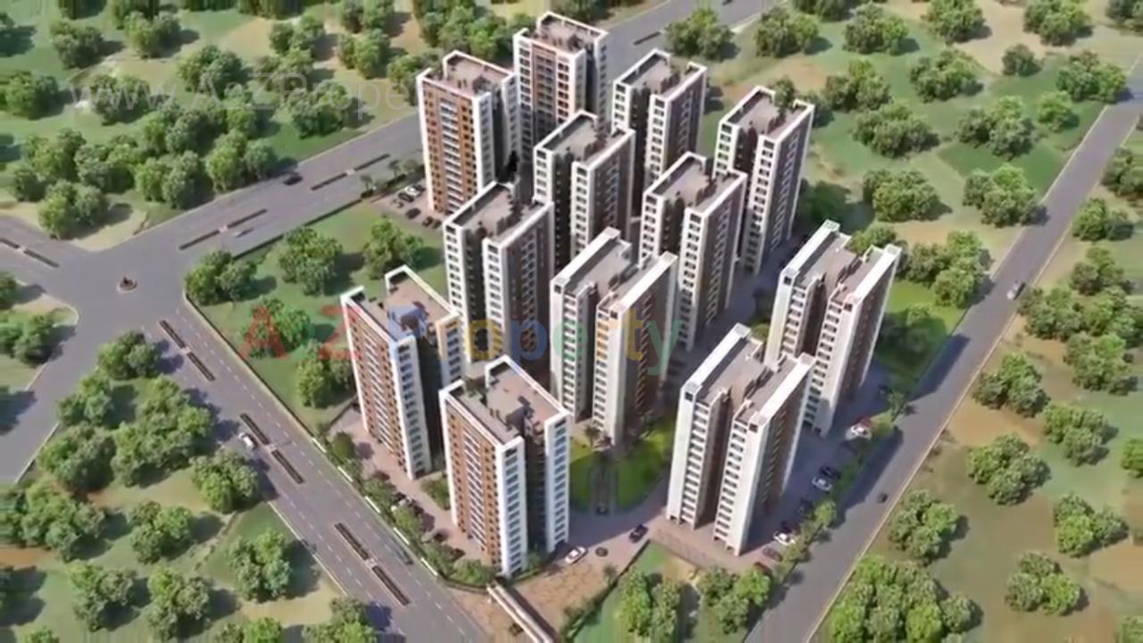 3D Elevation of real estate project Shivdhara Residency located at Varachha, Surat, Gujarat