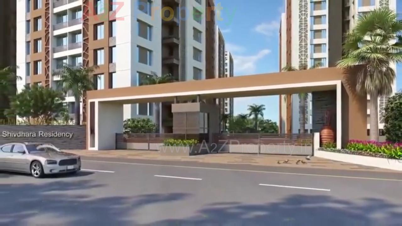 3D Elevation of real estate project Shivdhara Residency located at Varachha, Surat, Gujarat