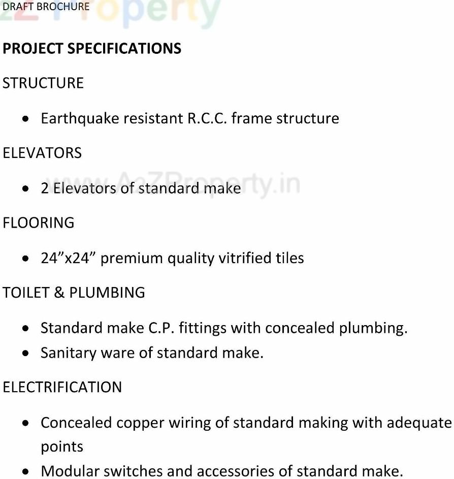  of real estate project Shiven Arise located at Jahangir-pura, Surat, Gujarat