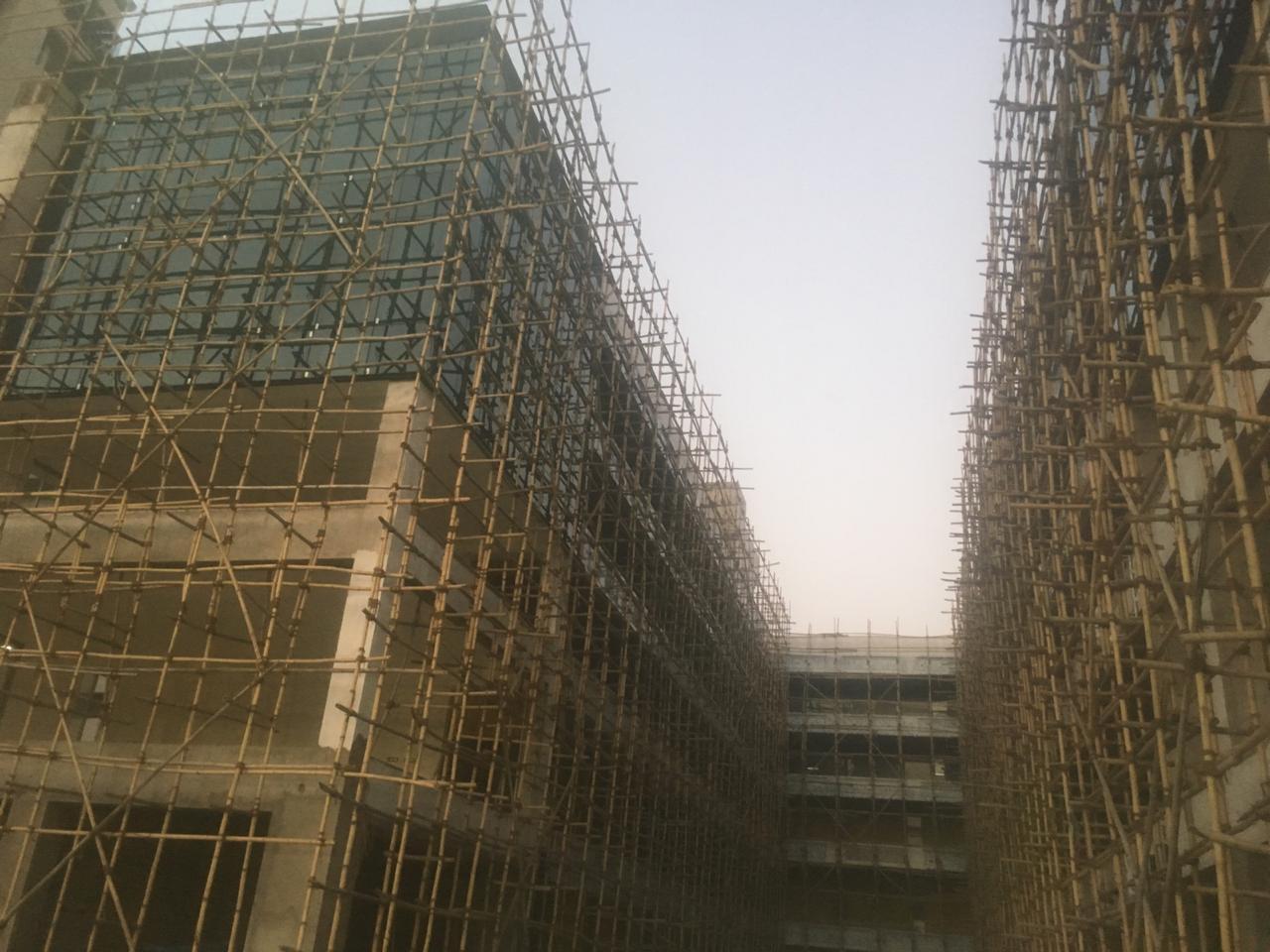 129187_const of real estate project Shiven Shoppers located at Adajan, Surat, Gujarat