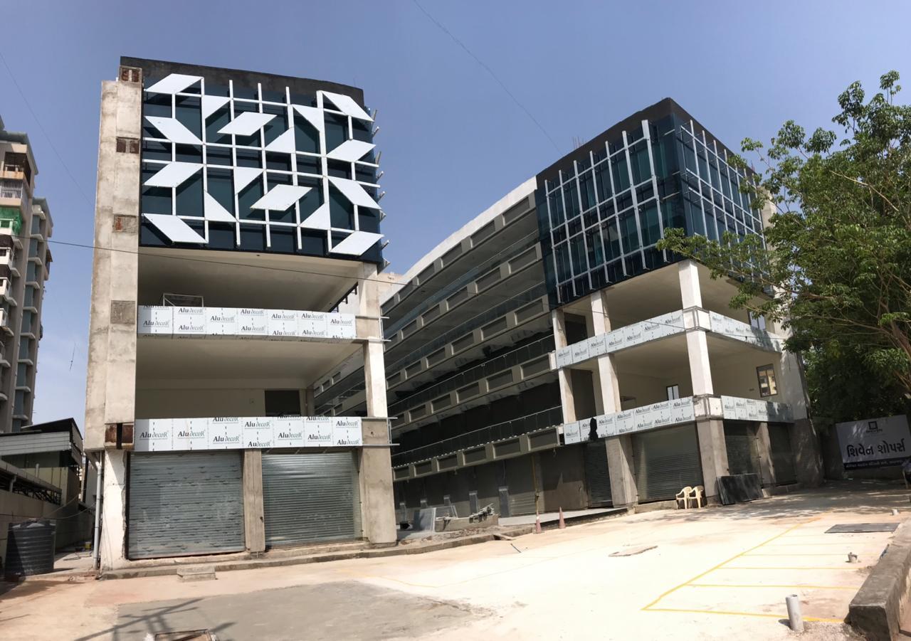 179192_const of real estate project Shiven Shoppers located at Adajan, Surat, Gujarat