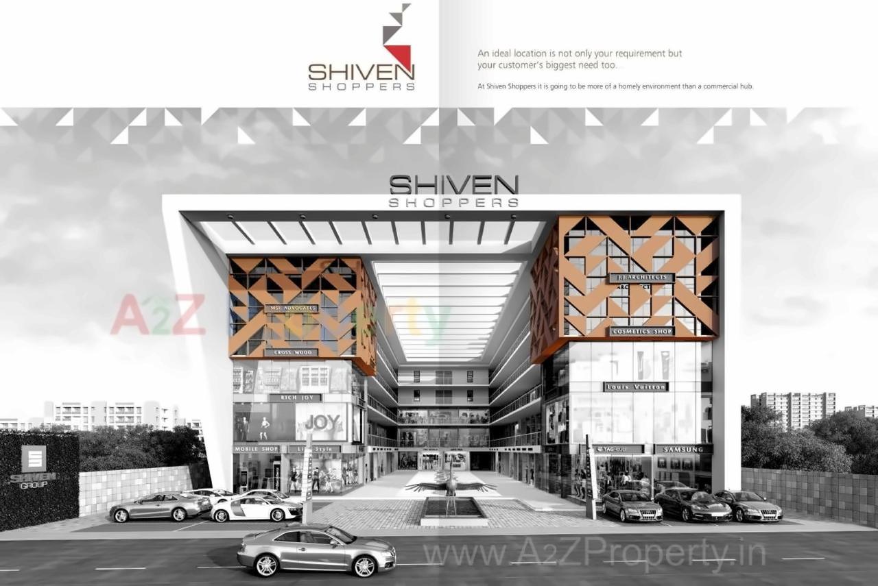  of real estate project Shiven Shoppers located at Adajan, Surat, Gujarat