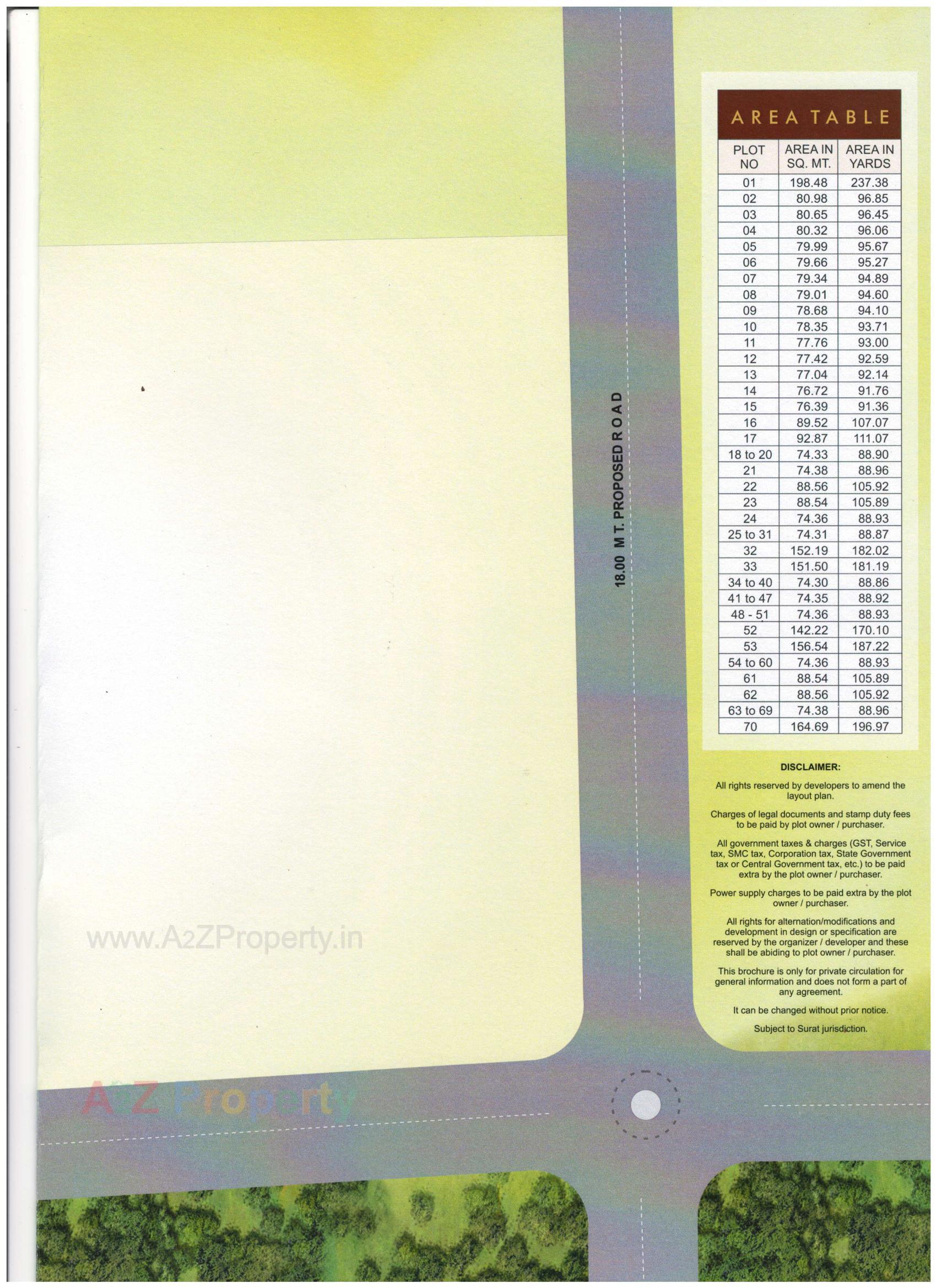  of real estate project Shree Kamalam Residency located at Asarma-village, Surat, Gujarat