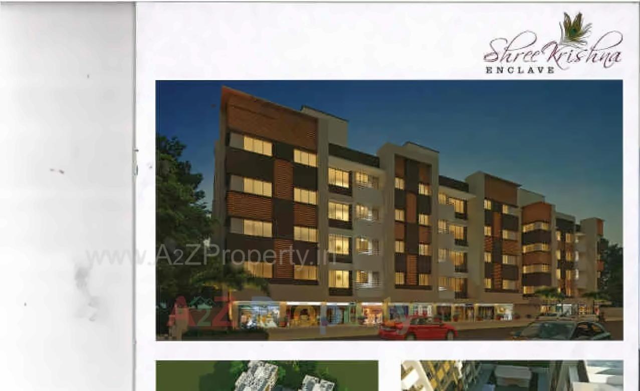 3D Elevation of real estate project Shree Kishna Enclave located at Vadod, Surat, Gujarat