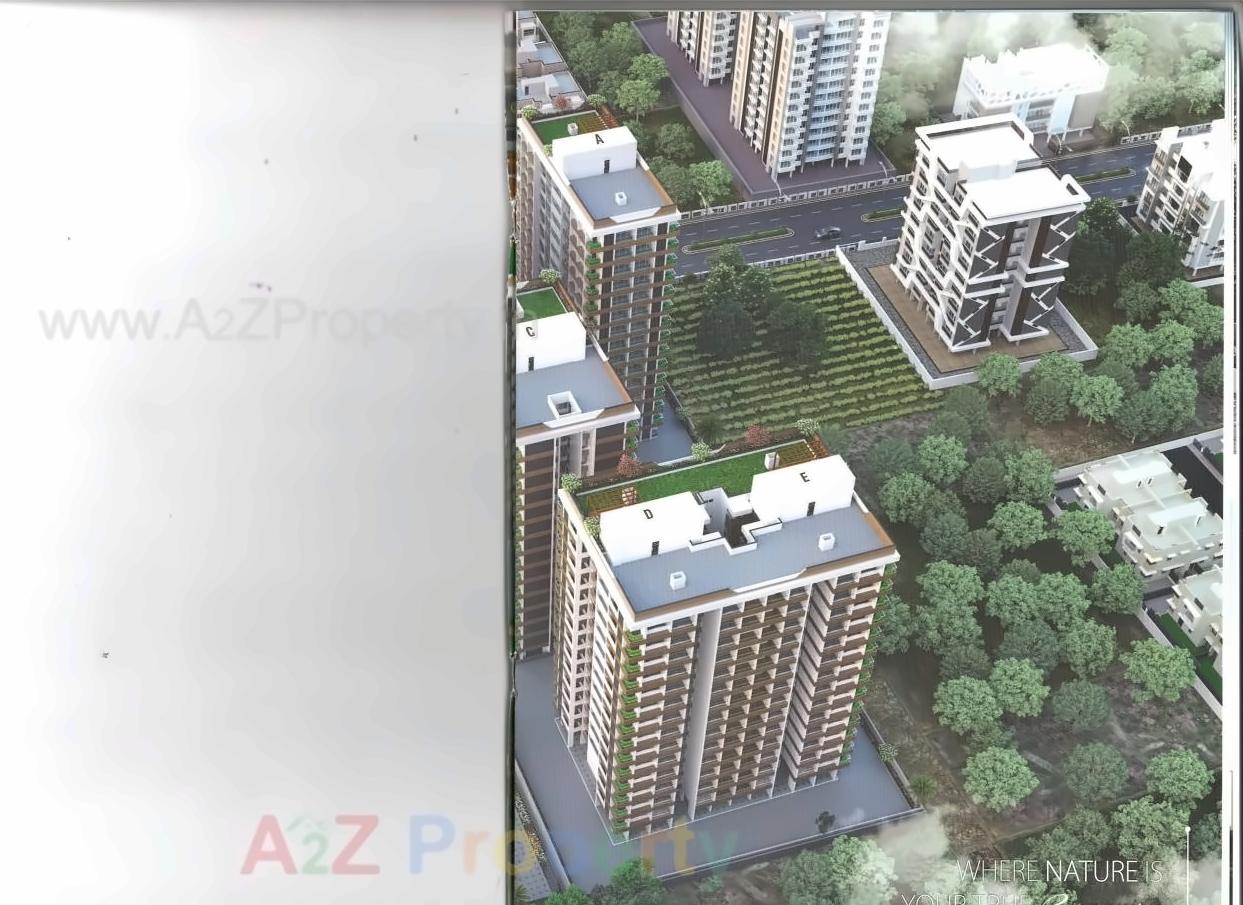 3D Elevation of real estate project Shree Krishna Dreams located at Godadara, Surat, Gujarat