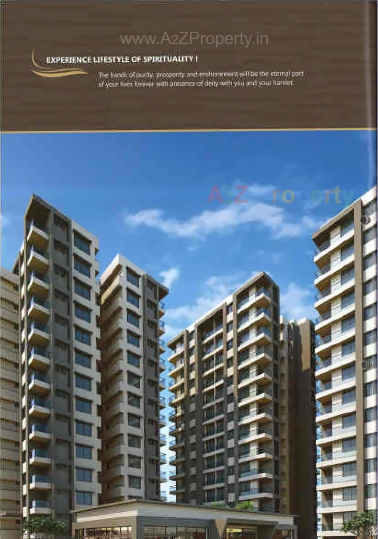 3D Elevation of real estate project Shree Krishna Heritage located at Dindoli, Surat, Gujarat