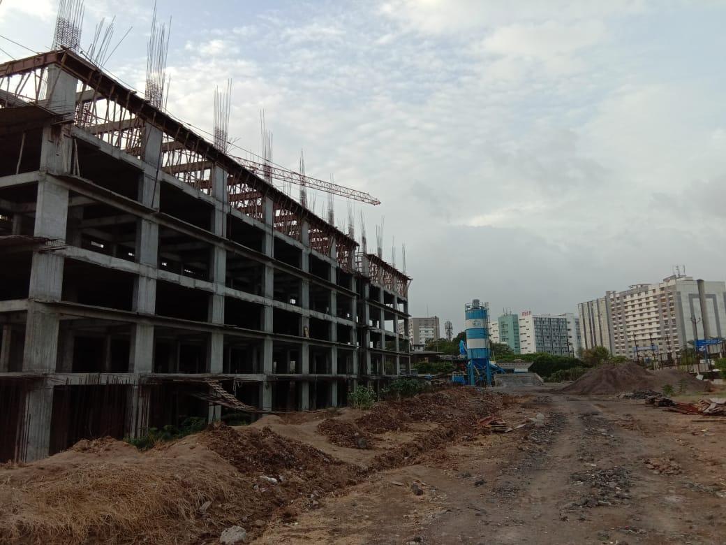 177663_const of real estate project Shree Kuberji Valentine Textile Market located at Kumbhariya, Surat, Gujarat