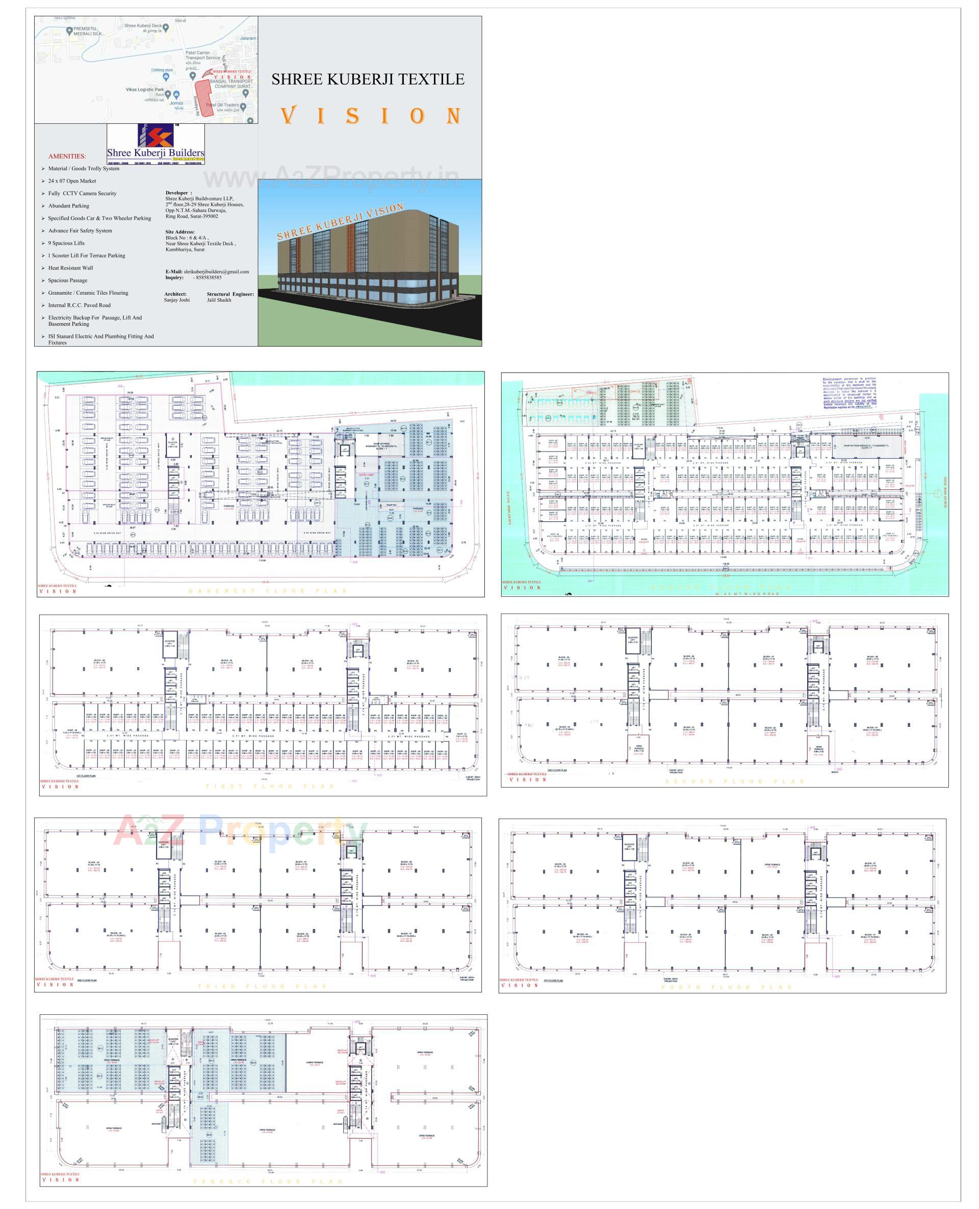  of real estate project Shree Kuberji Vision located at Surat, Surat, Gujarat