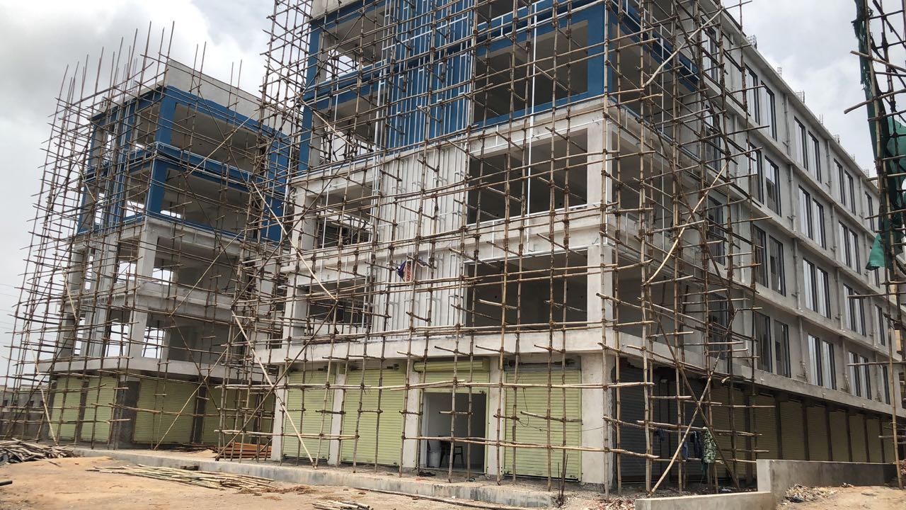 44681_const of real estate project Shree Sai Plaza located at Dindoli, Surat, Gujarat