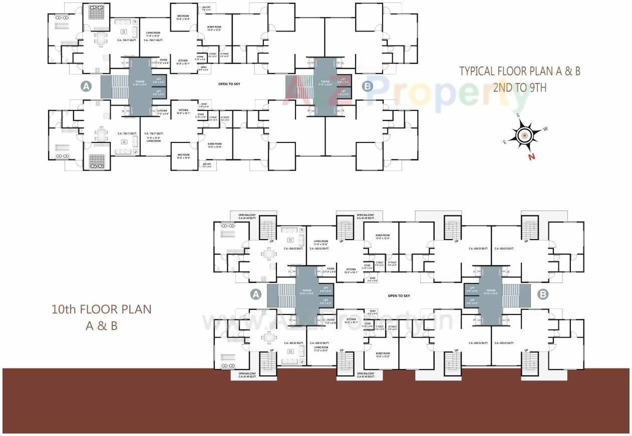 Layout of real estate project Shree Shiddhnath Enclave located at Jahangirabad, Surat, Gujarat