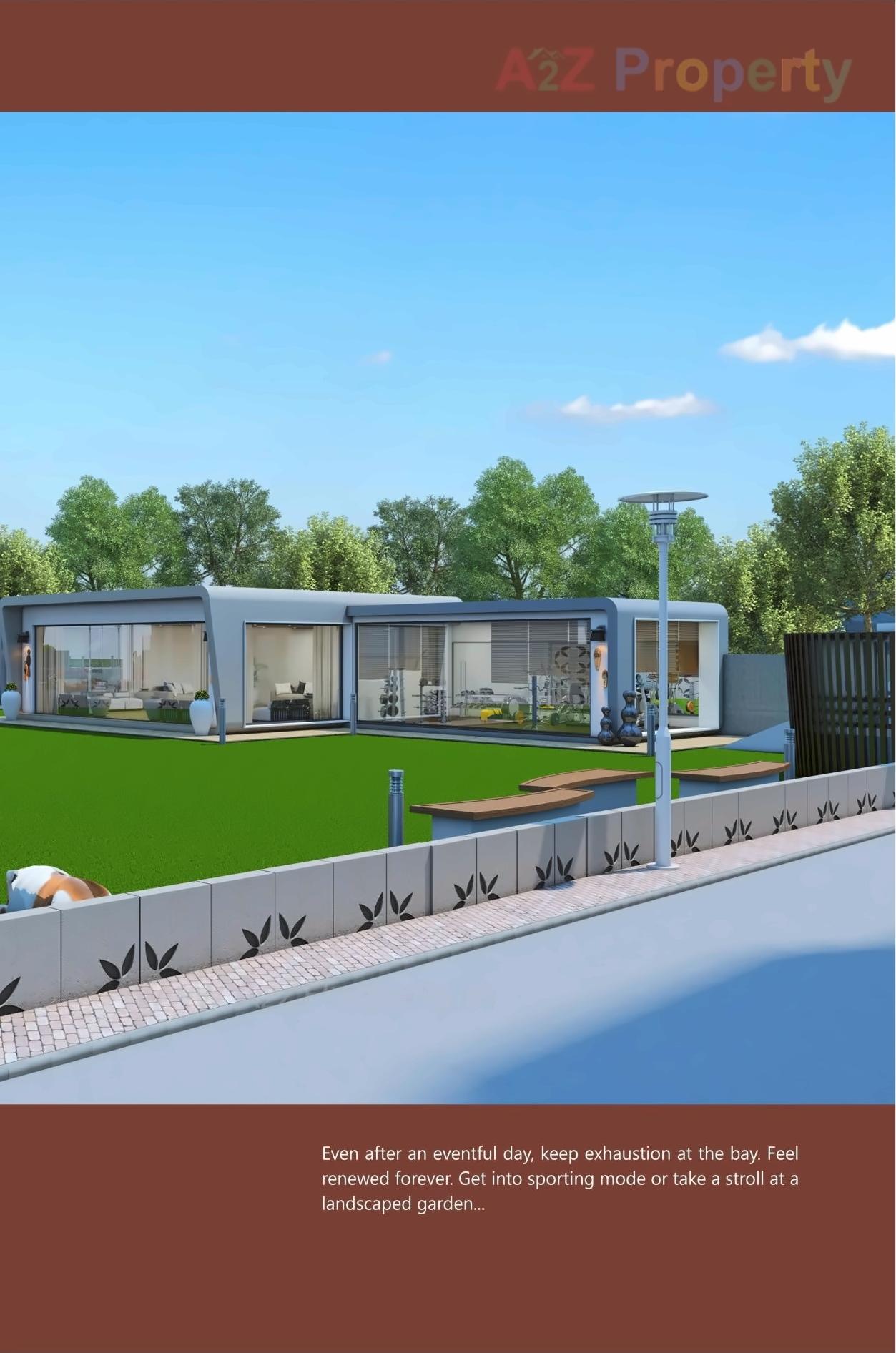 3D Elevation of real estate project Shree Shiddhnath Enclave located at Jahangirabad, Surat, Gujarat