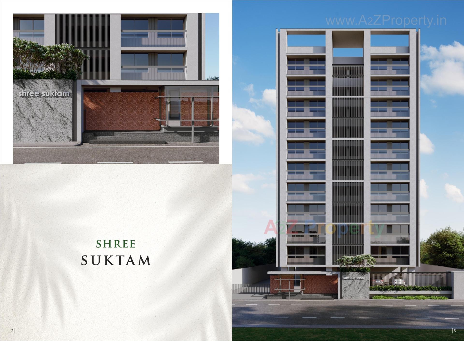  of real estate project Shree Suktam located at Adajan, Surat, Gujarat