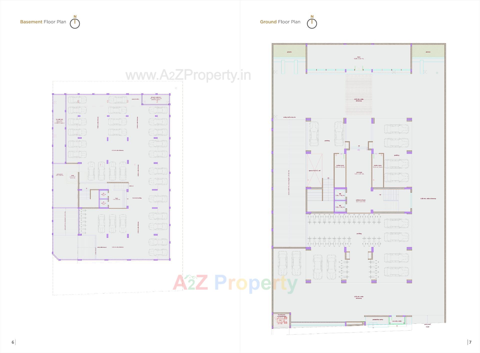 Layout of real estate project Shree Suktam located at Adajan, Surat, Gujarat