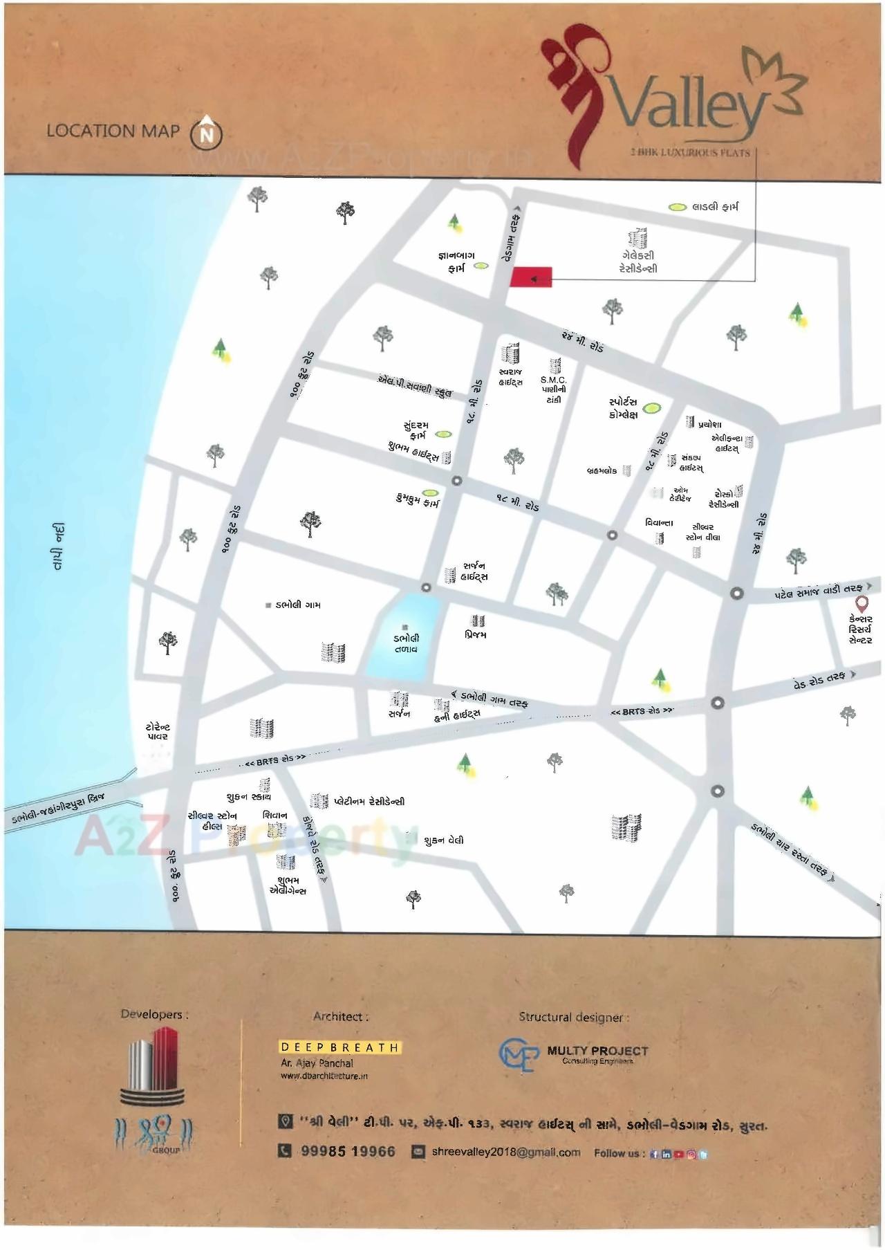  of real estate project Shree Valley located at Ved, Surat, Gujarat