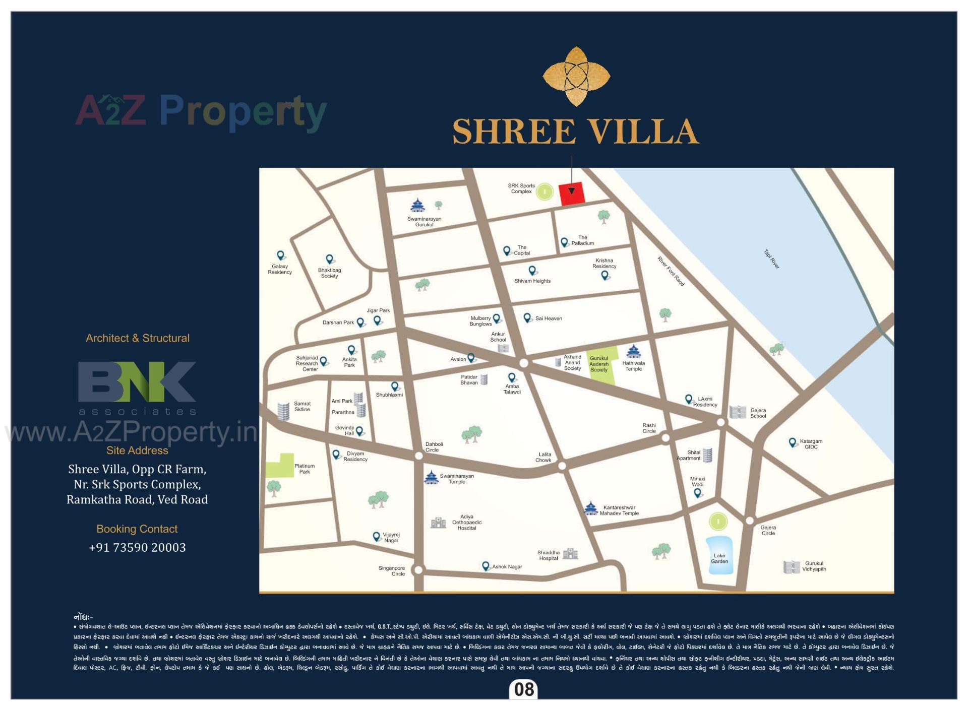  of real estate project Shree Villa located at Ved, Surat, Gujarat