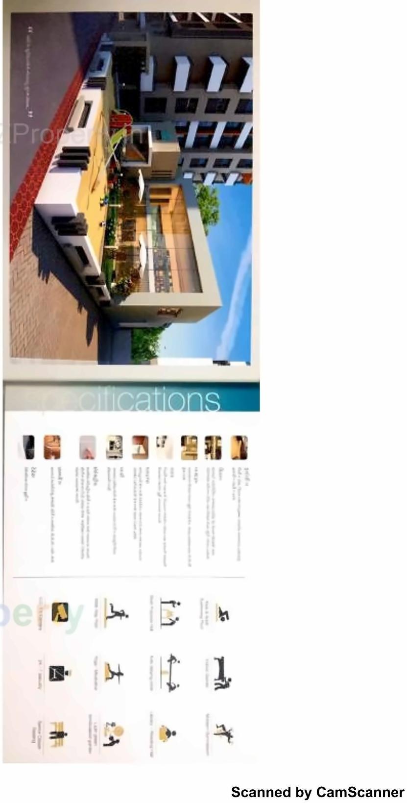 Layout of real estate project Shreenathji Residency located at Variav, Surat, Gujarat