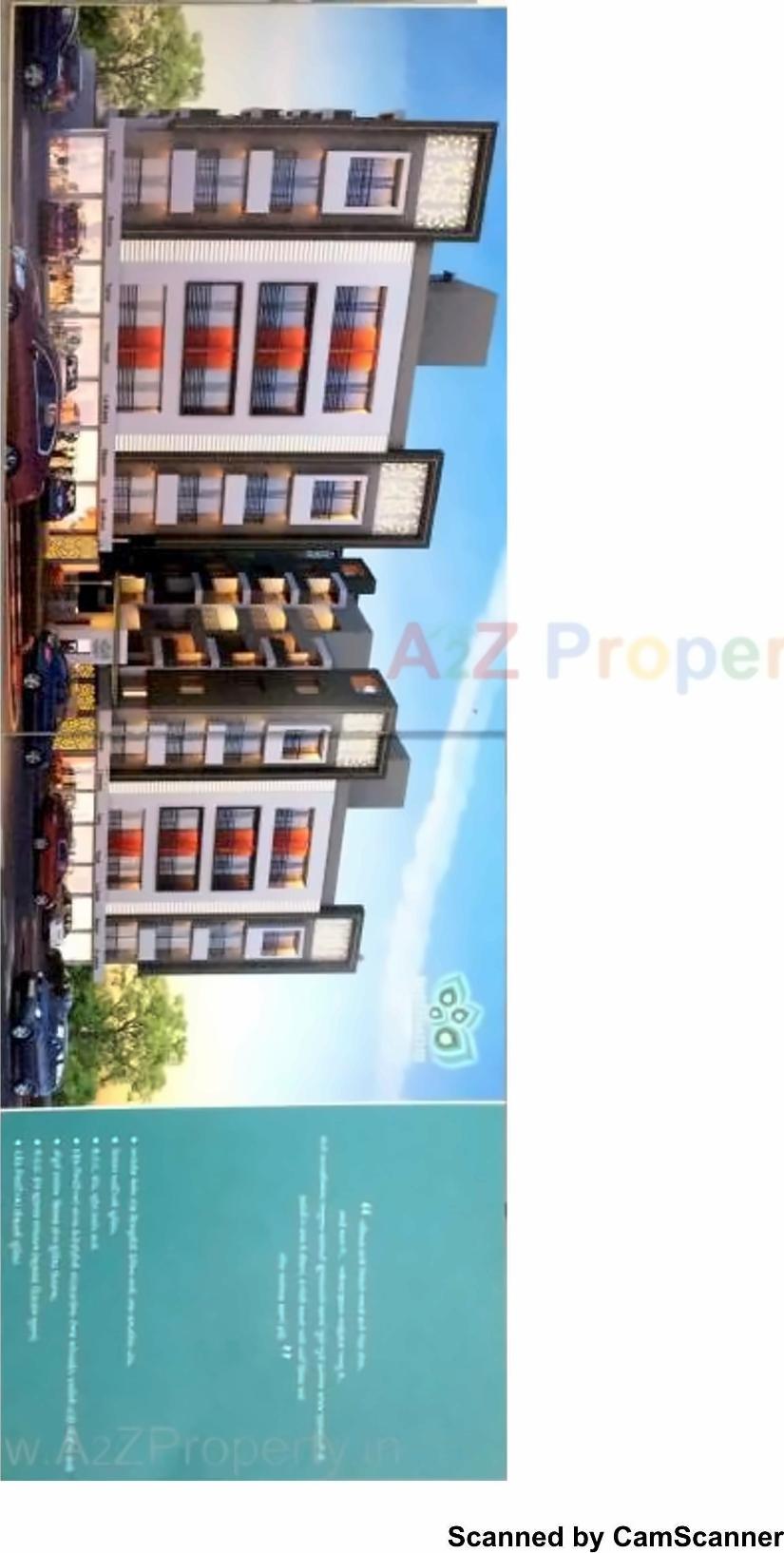 3D Elevation of real estate project Shreenathji Residency located at Variav, Surat, Gujarat