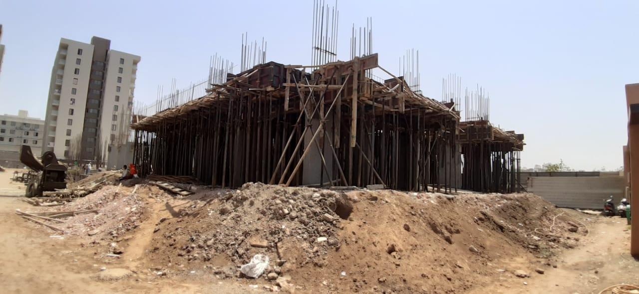 130824_const of real estate project Shreepad Celebrations located at Palanpur, Surat, Gujarat