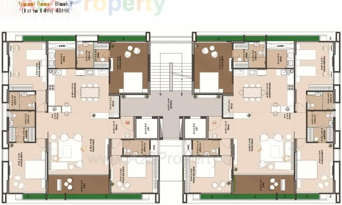 Layout of real estate project Shreepad Park Arena located at Pal, Surat, Gujarat