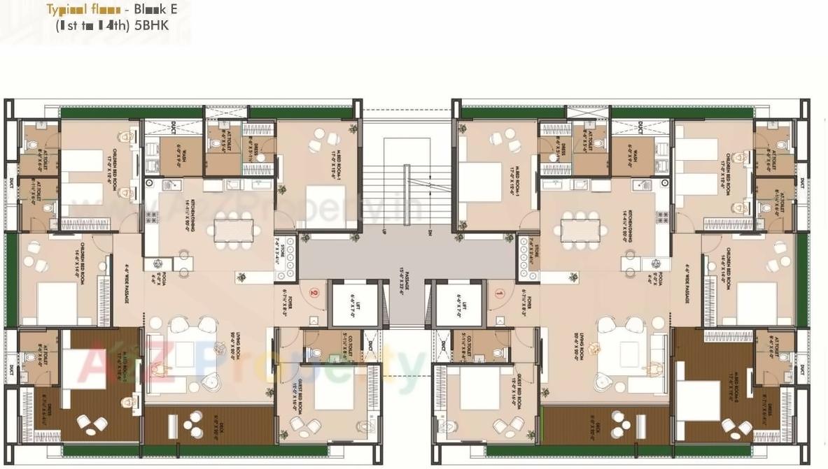 Layout of real estate project Shreepad Park Arena located at Pal, Surat, Gujarat