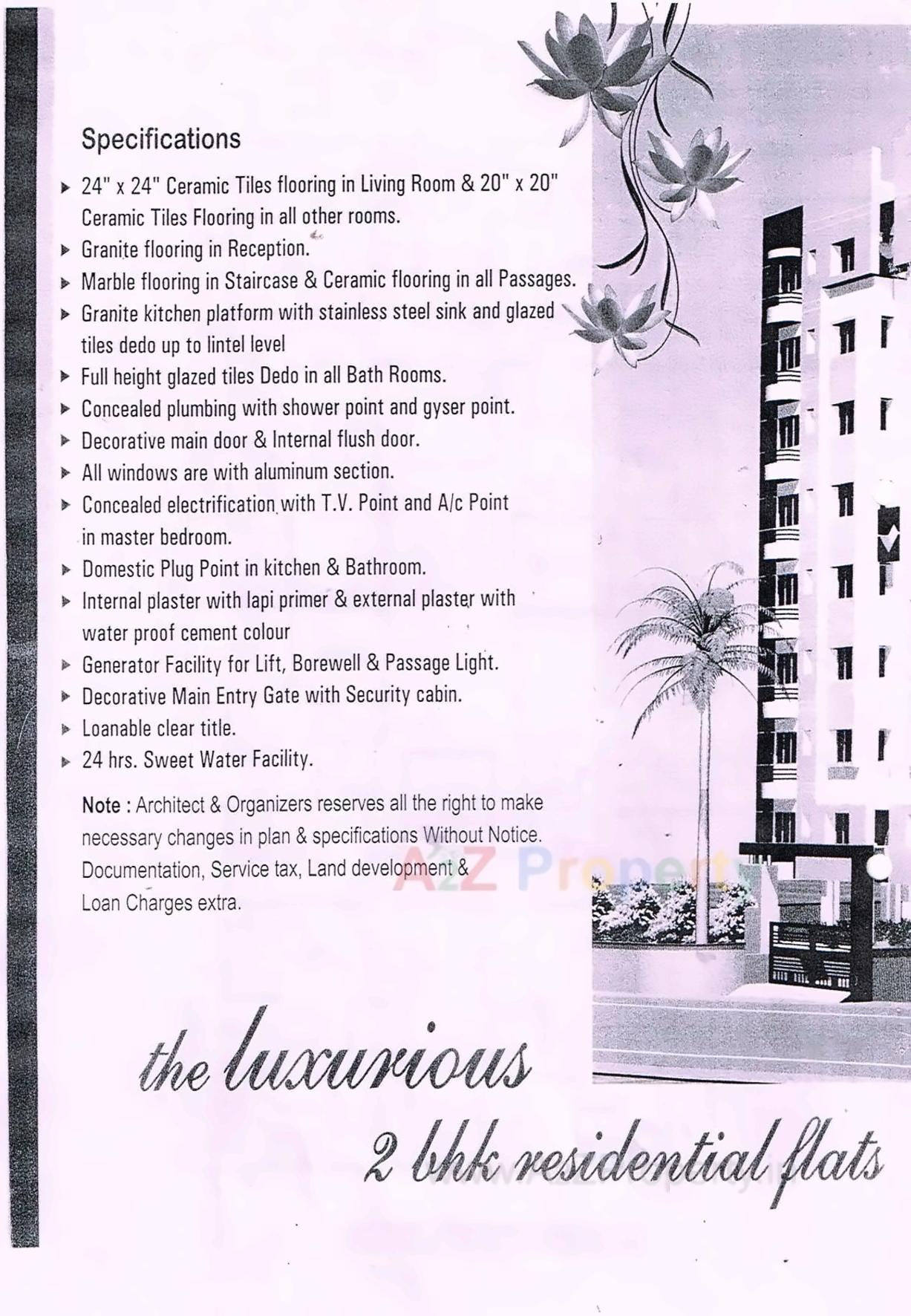  of real estate project Shri Sai Residency located at Saniya, Surat, Gujarat