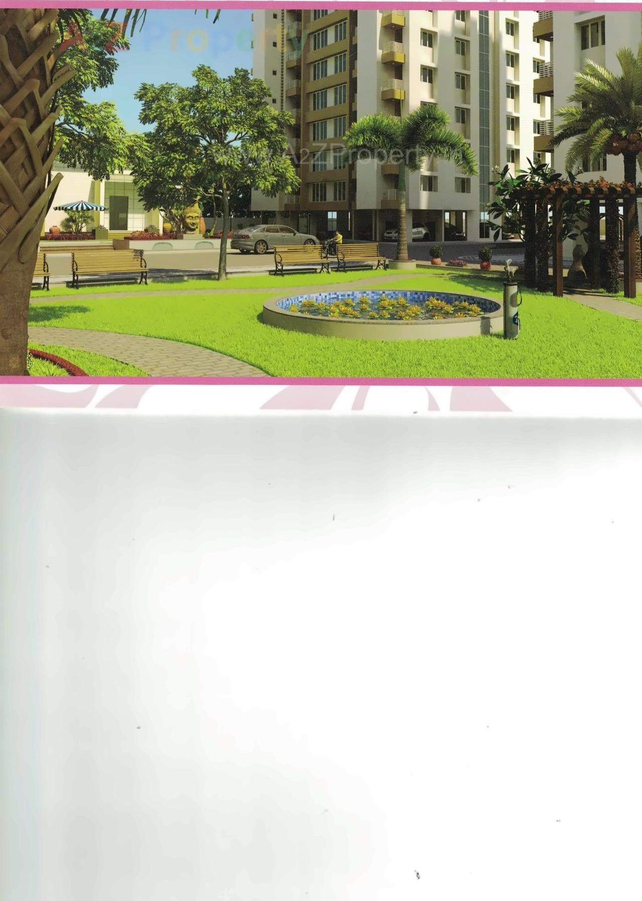 3D Elevation of real estate project Shriya Heights located at Saroli, Surat, Gujarat