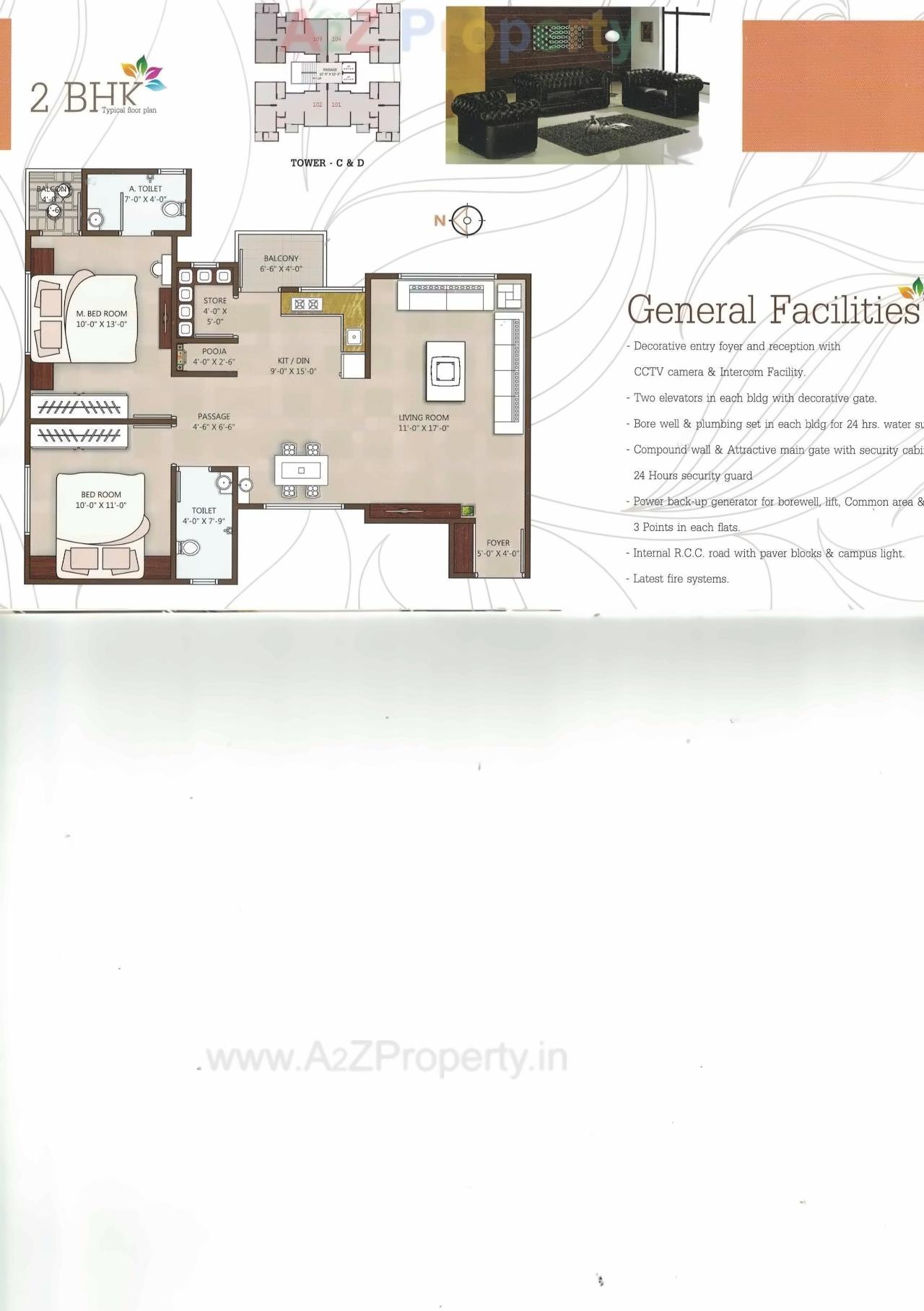Layout of real estate project Shriya Heights located at Saroli, Surat, Gujarat