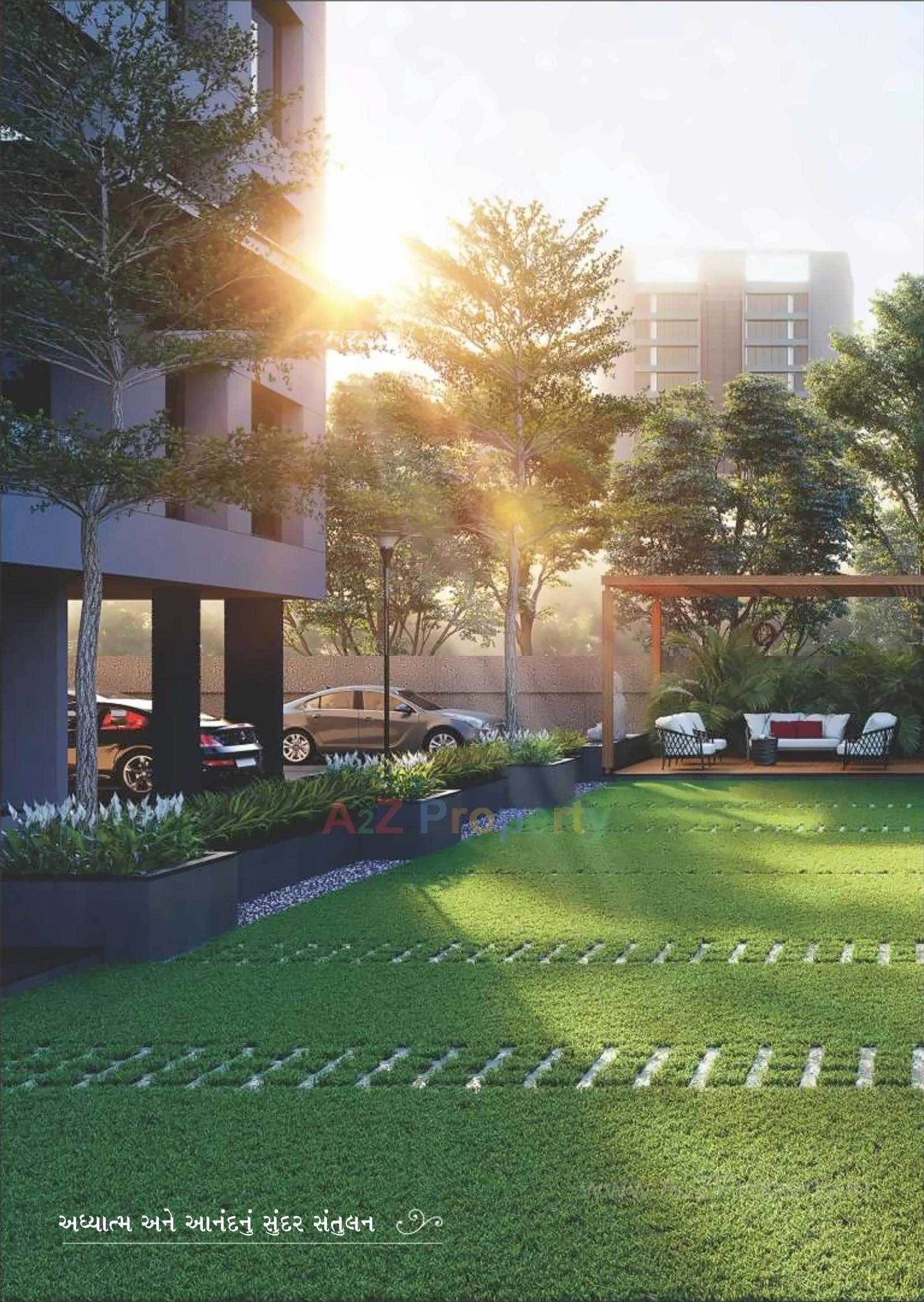 3D Elevation of real estate project Shrungal Heaven located at Surat, Surat, Gujarat