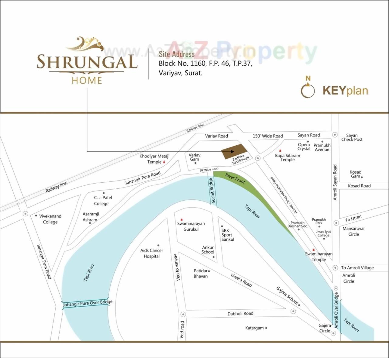  of real estate project Shrungal Homes located at Surat, Surat, Gujarat