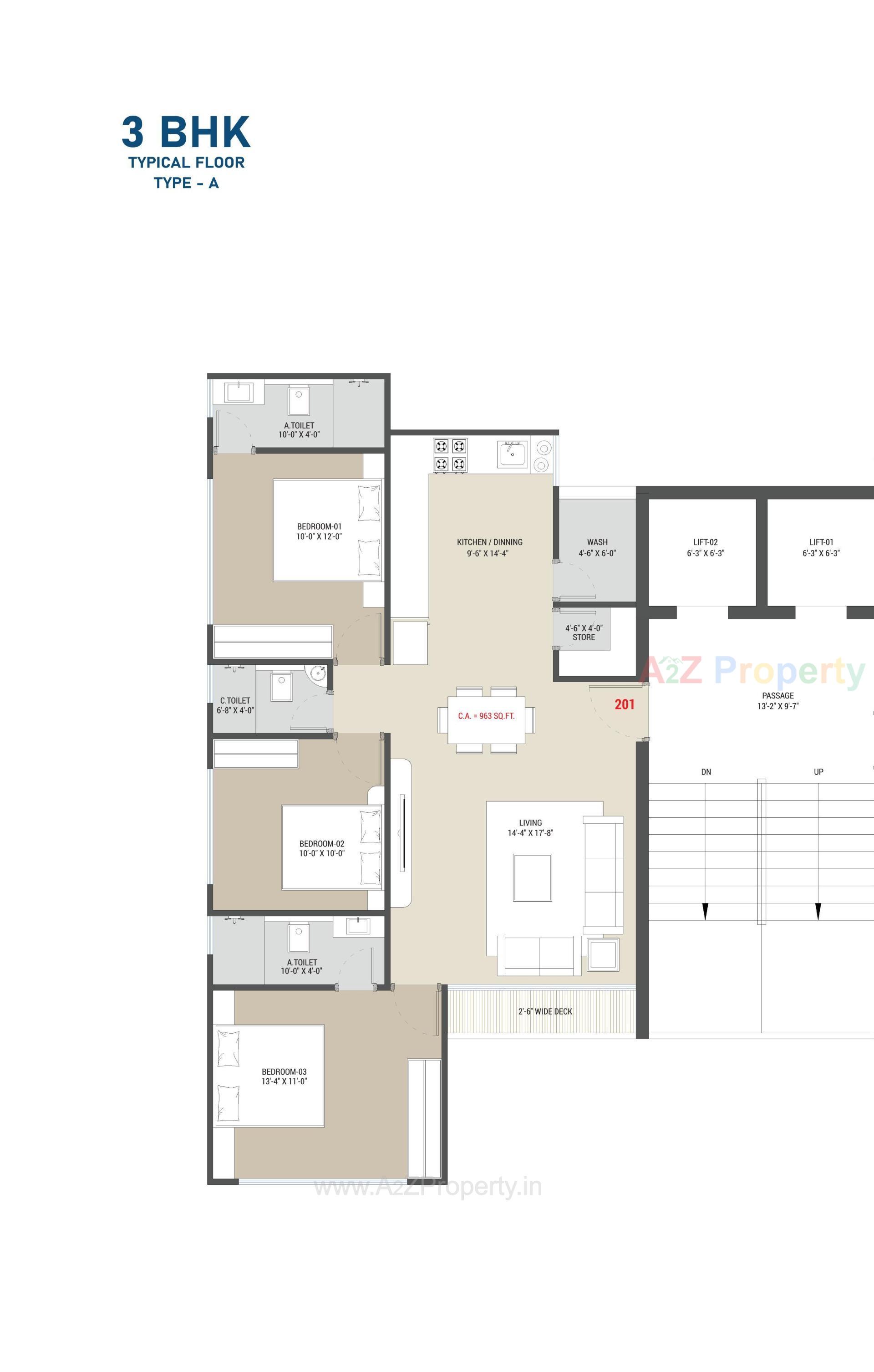 Layout of real estate project Shrungal Palace located at Surat, Surat, Gujarat