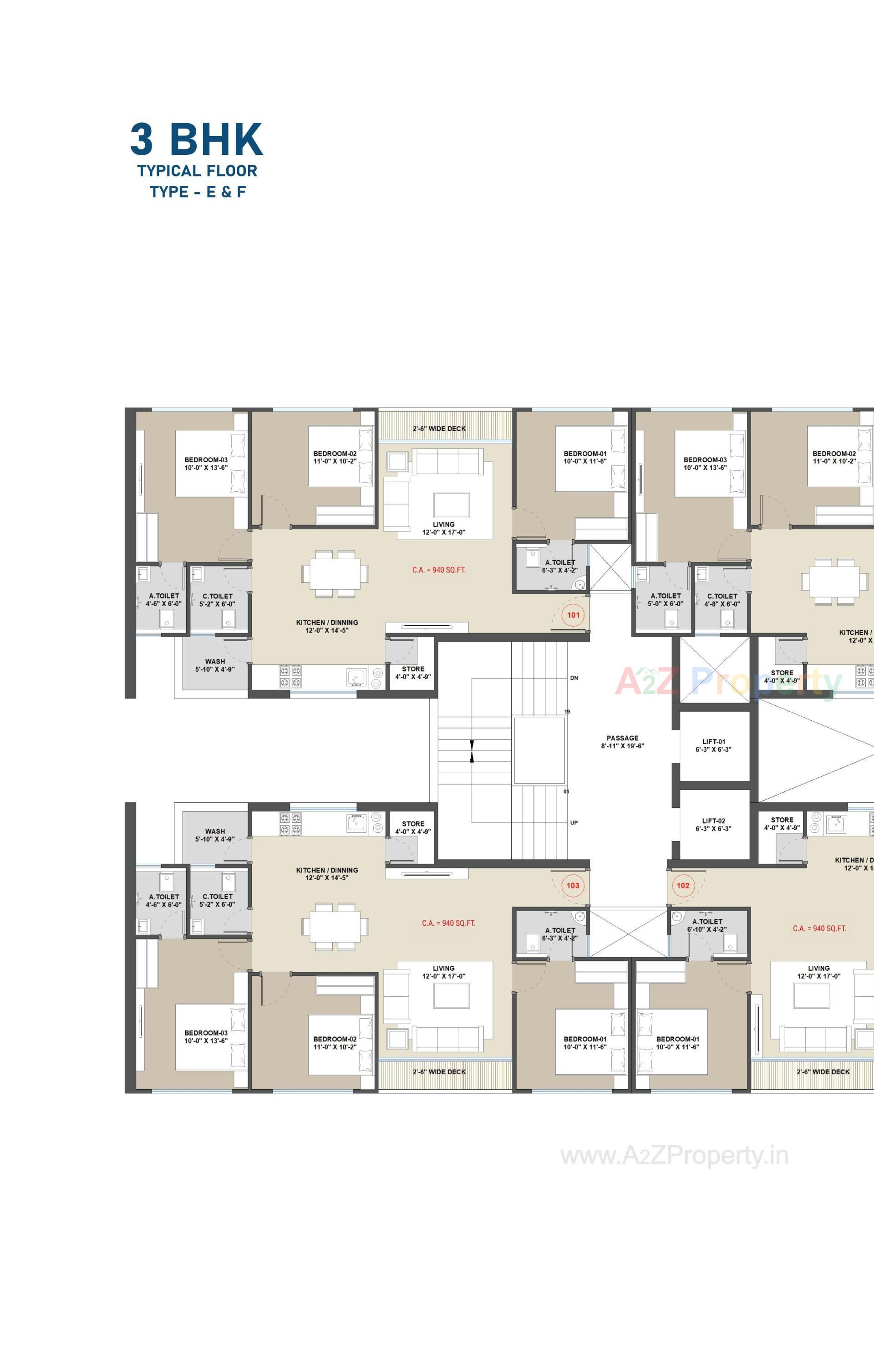 Layout of real estate project Shrungal Palace located at Surat, Surat, Gujarat