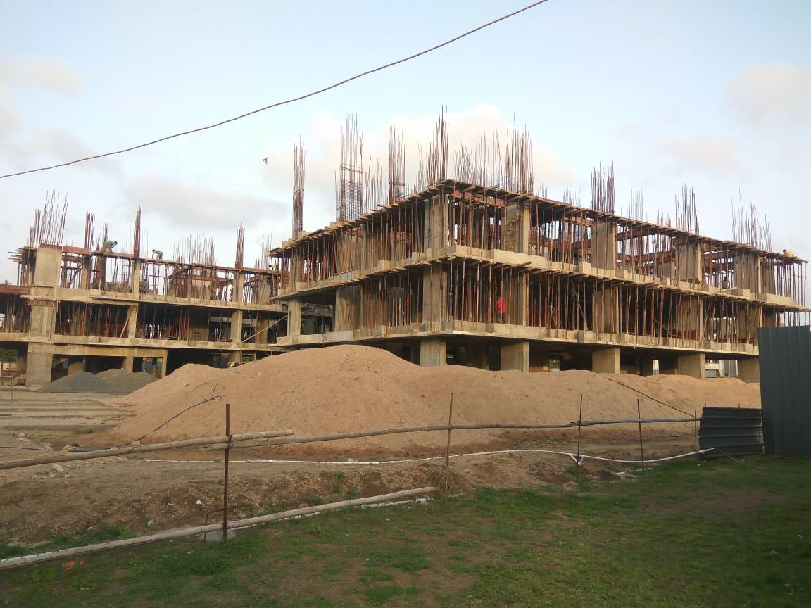 175739_const of real estate project Shrungal Solitaire located at Bamroli, Surat, Gujarat