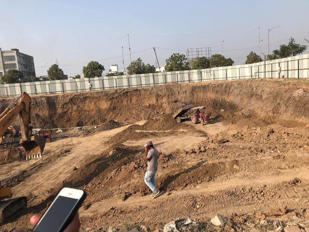 86022_const of real estate project Shrungal Solitaire located at Bamroli, Surat, Gujarat