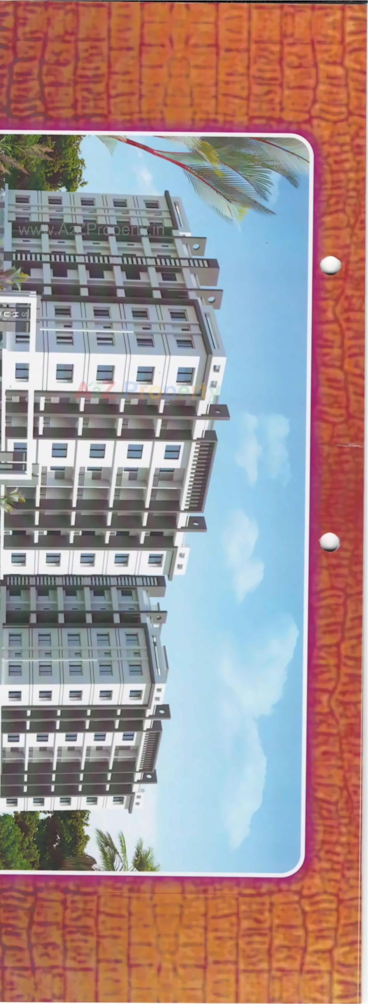 3D Elevation of real estate project Shubh Residency located at Surat, Surat, Gujarat