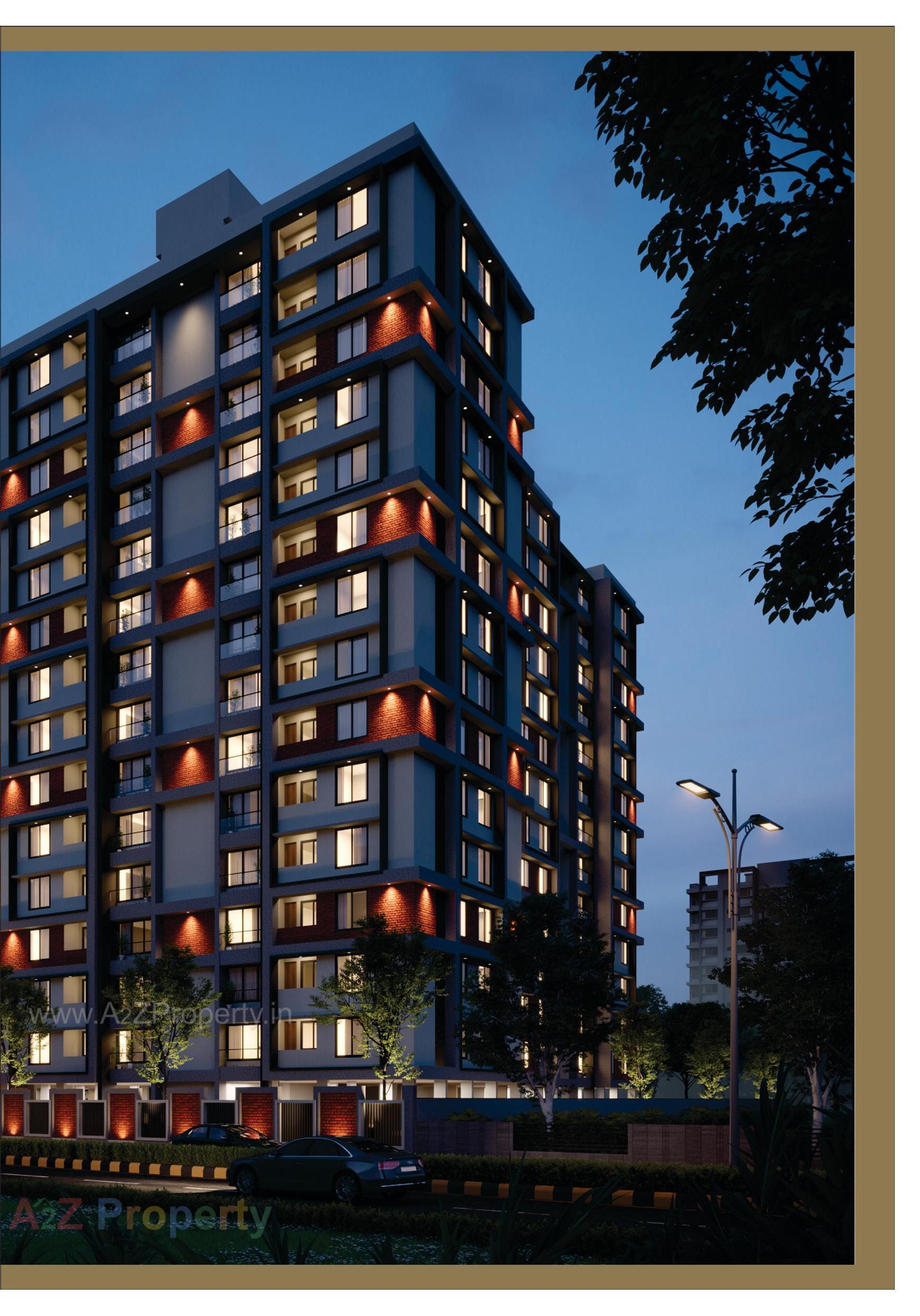 3D Elevation of real estate project Shubh Sankalp located at Surat, Surat, Gujarat