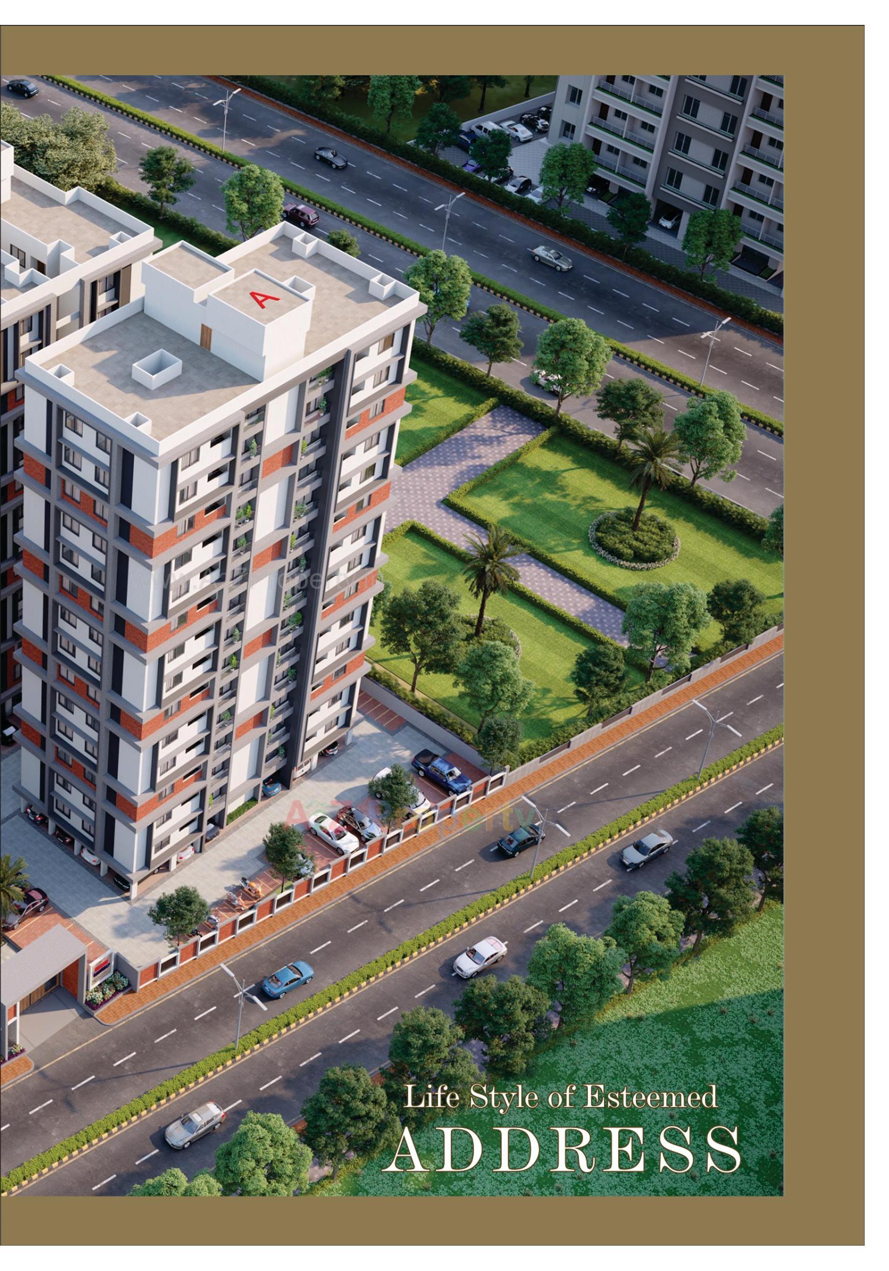 3D Elevation of real estate project Shubh Sankalp located at Surat, Surat, Gujarat