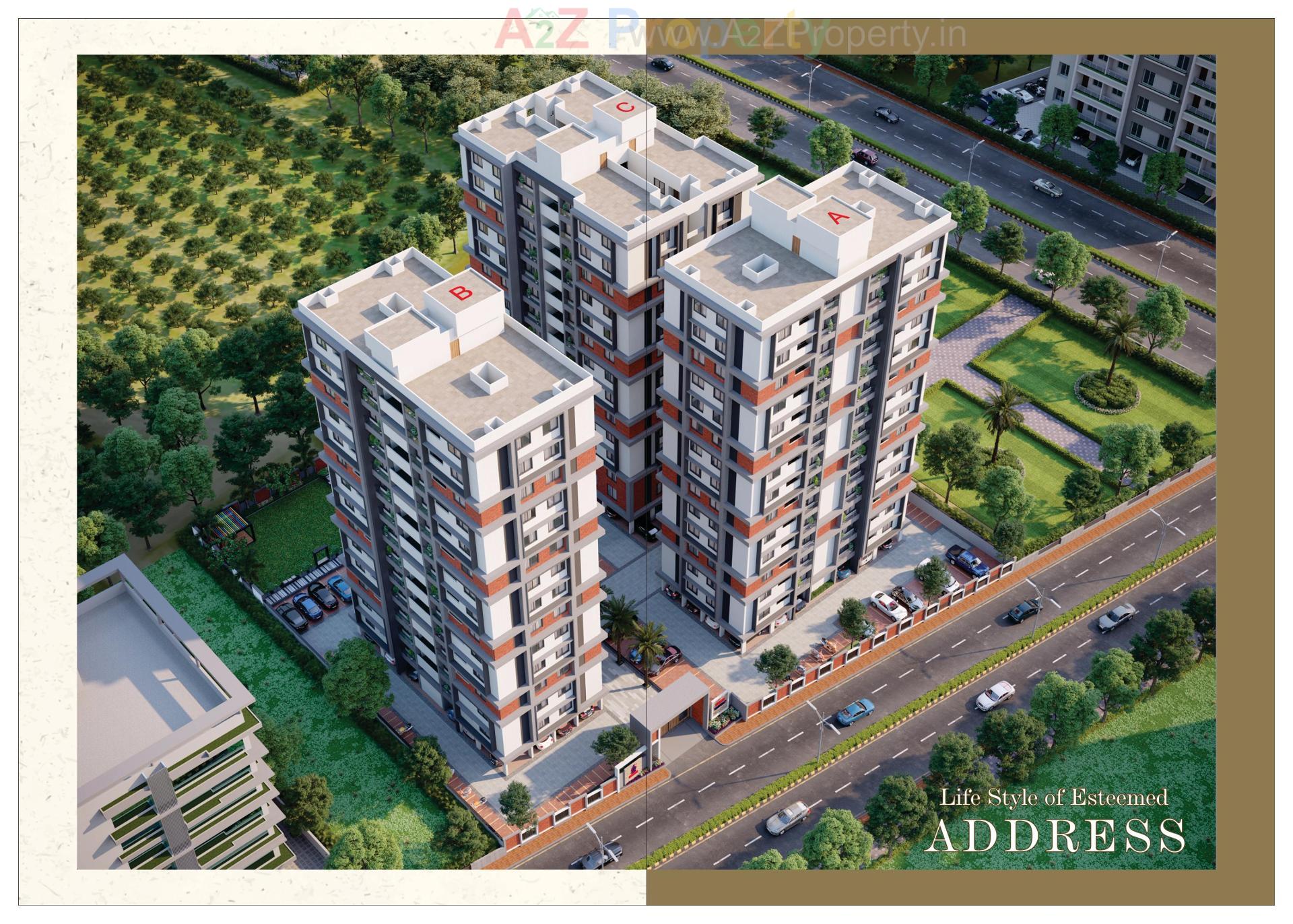 3D Elevation of real estate project Shubh Sankalp located at Surat, Surat, Gujarat