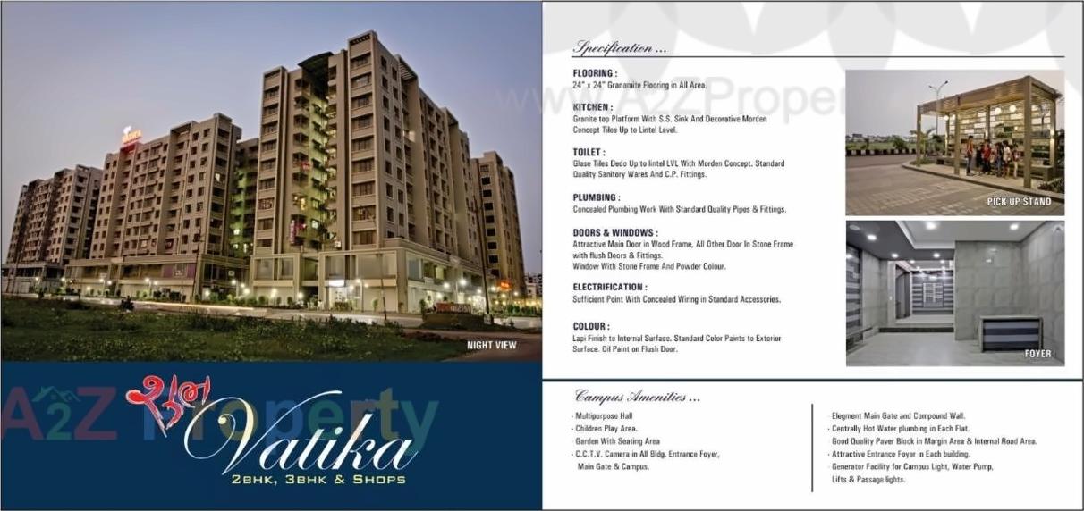3D Elevation of real estate project Shubh Vatika(i) located at Surat, Surat, Gujarat