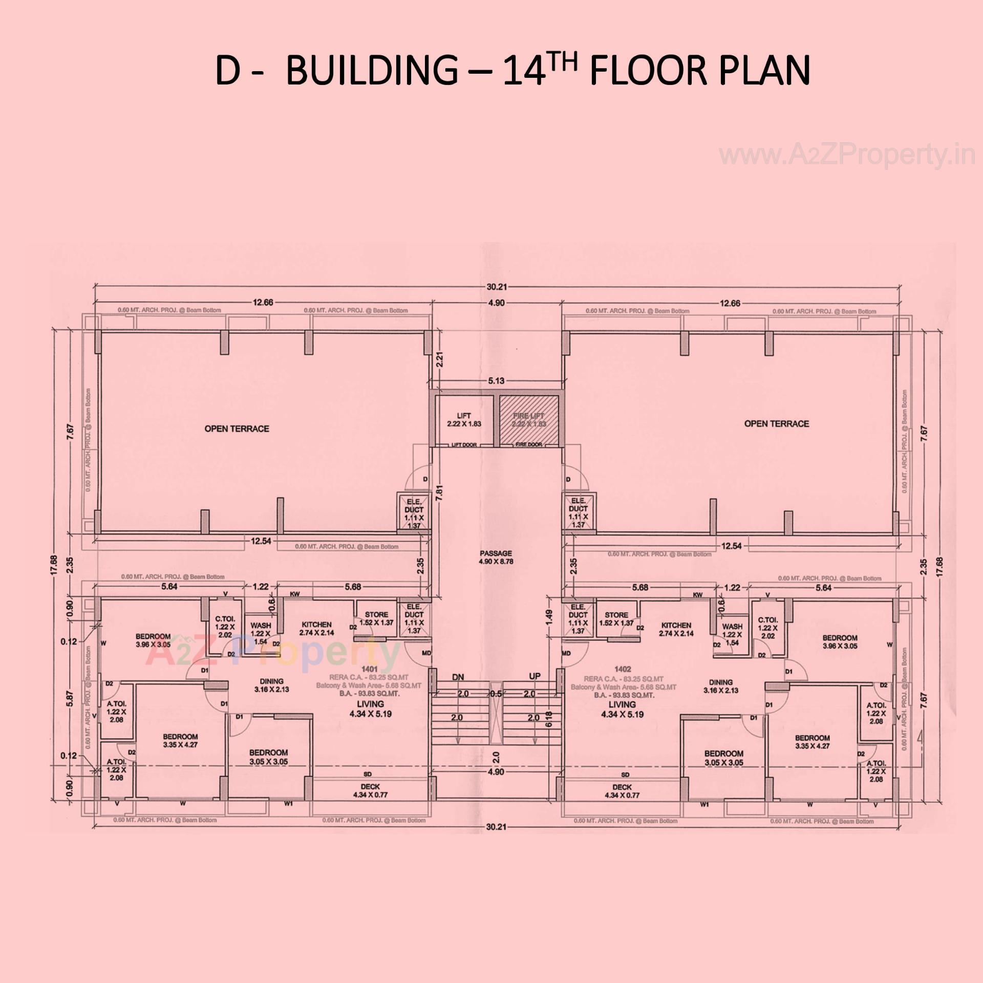 Layout of real estate project Shubham Pearl located at Palanpor, Surat, Gujarat