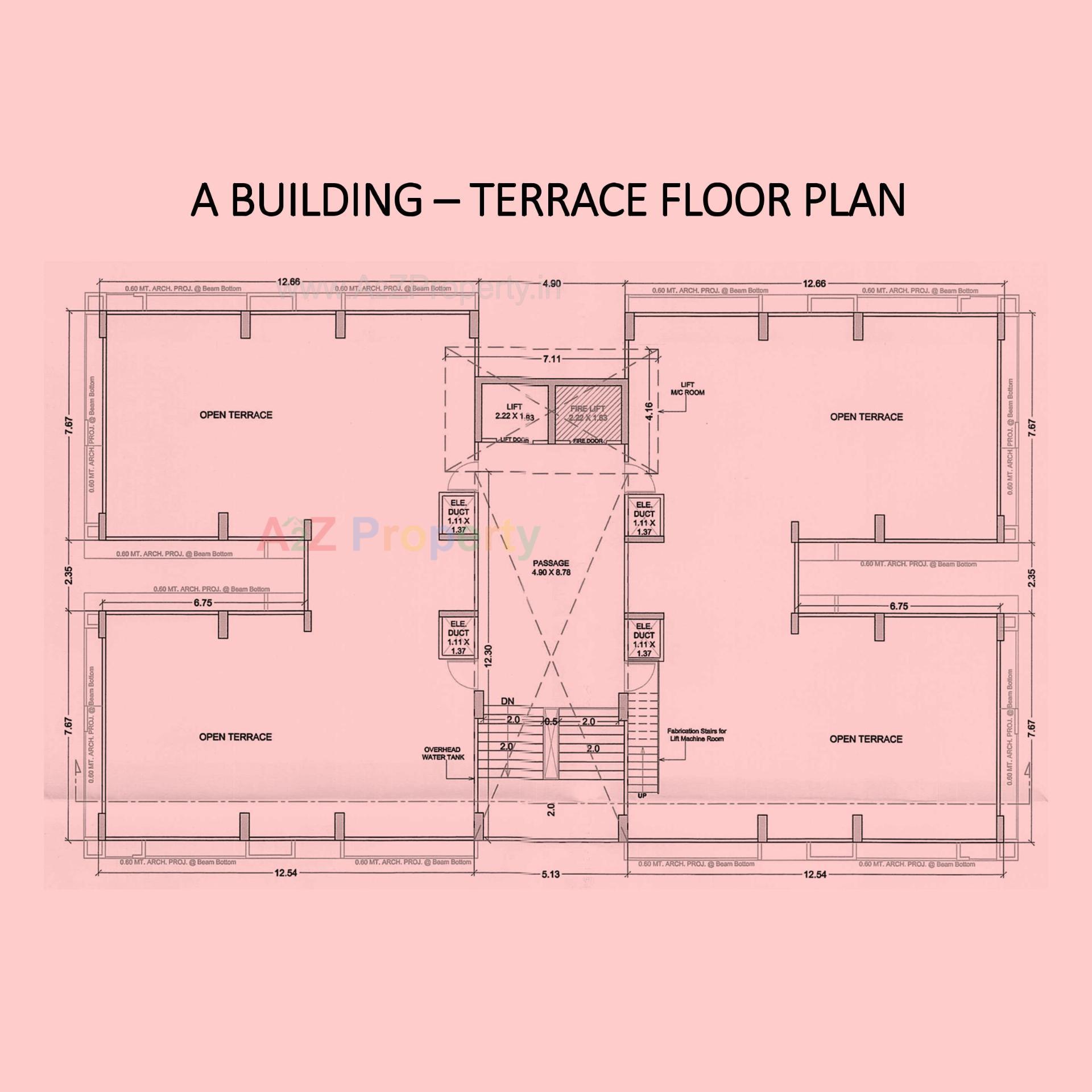 Layout of real estate project Shubham Pearl located at Palanpor, Surat, Gujarat