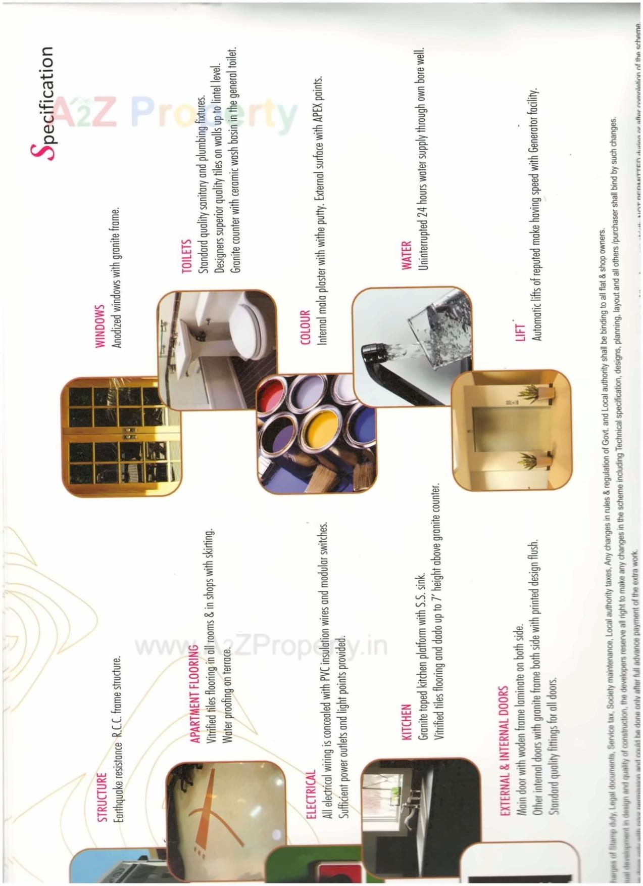  of real estate project Shubham Residency located at Parvat, Surat, Gujarat