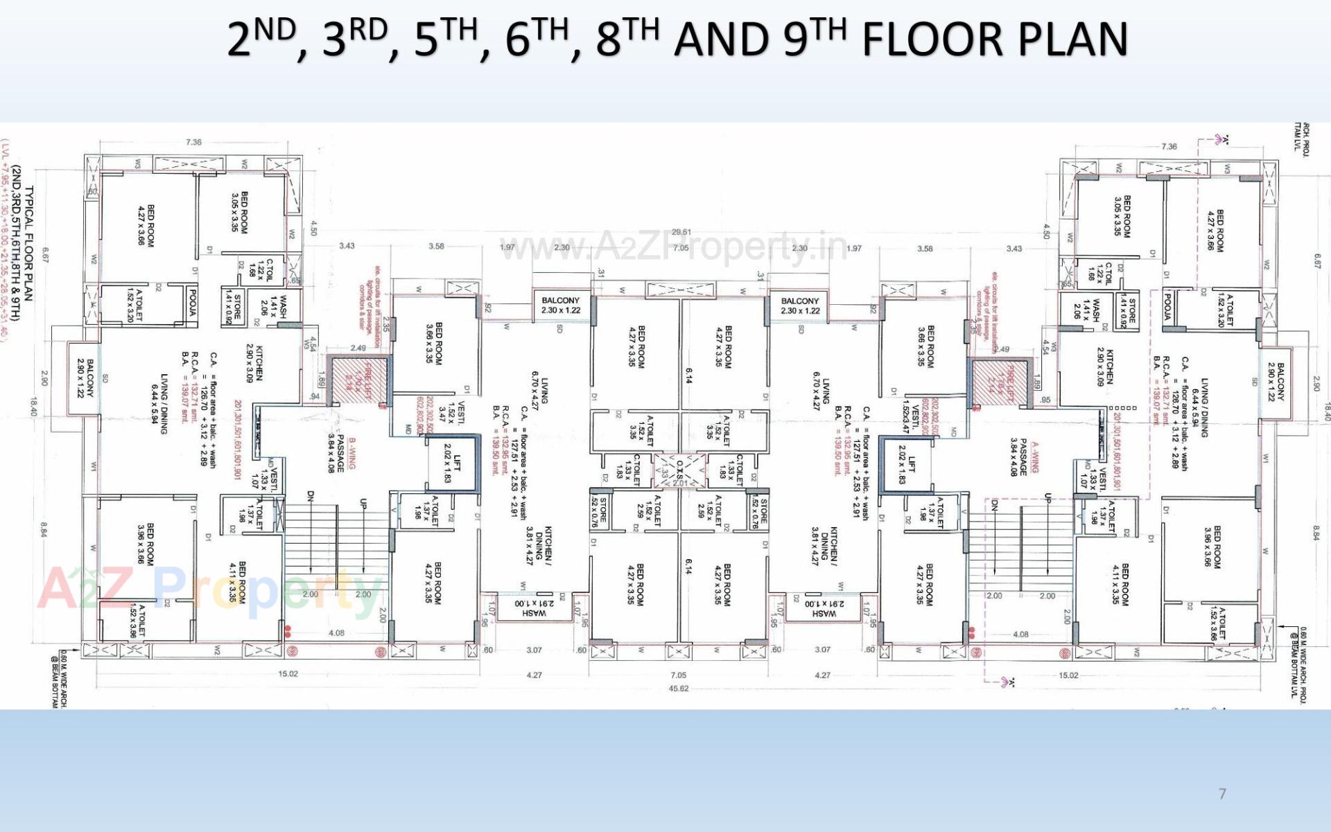 Layout of real estate project Shubham Sky located at Pal, Surat, Gujarat