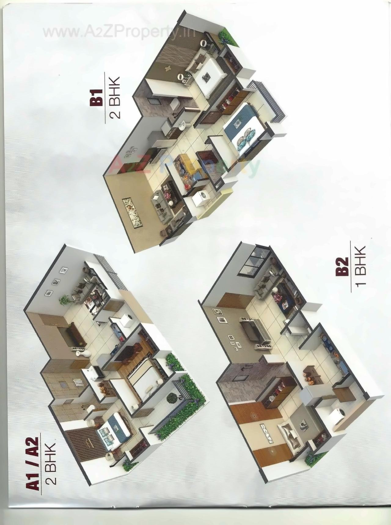 Layout of real estate project Shukan Valley located at Kosad, Surat, Gujarat