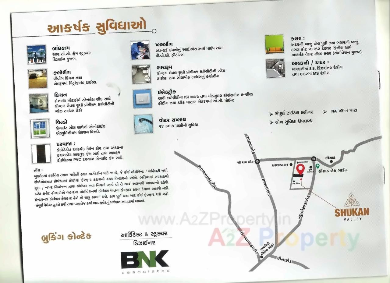  of real estate project Shukan Valley located at Kosad, Surat, Gujarat